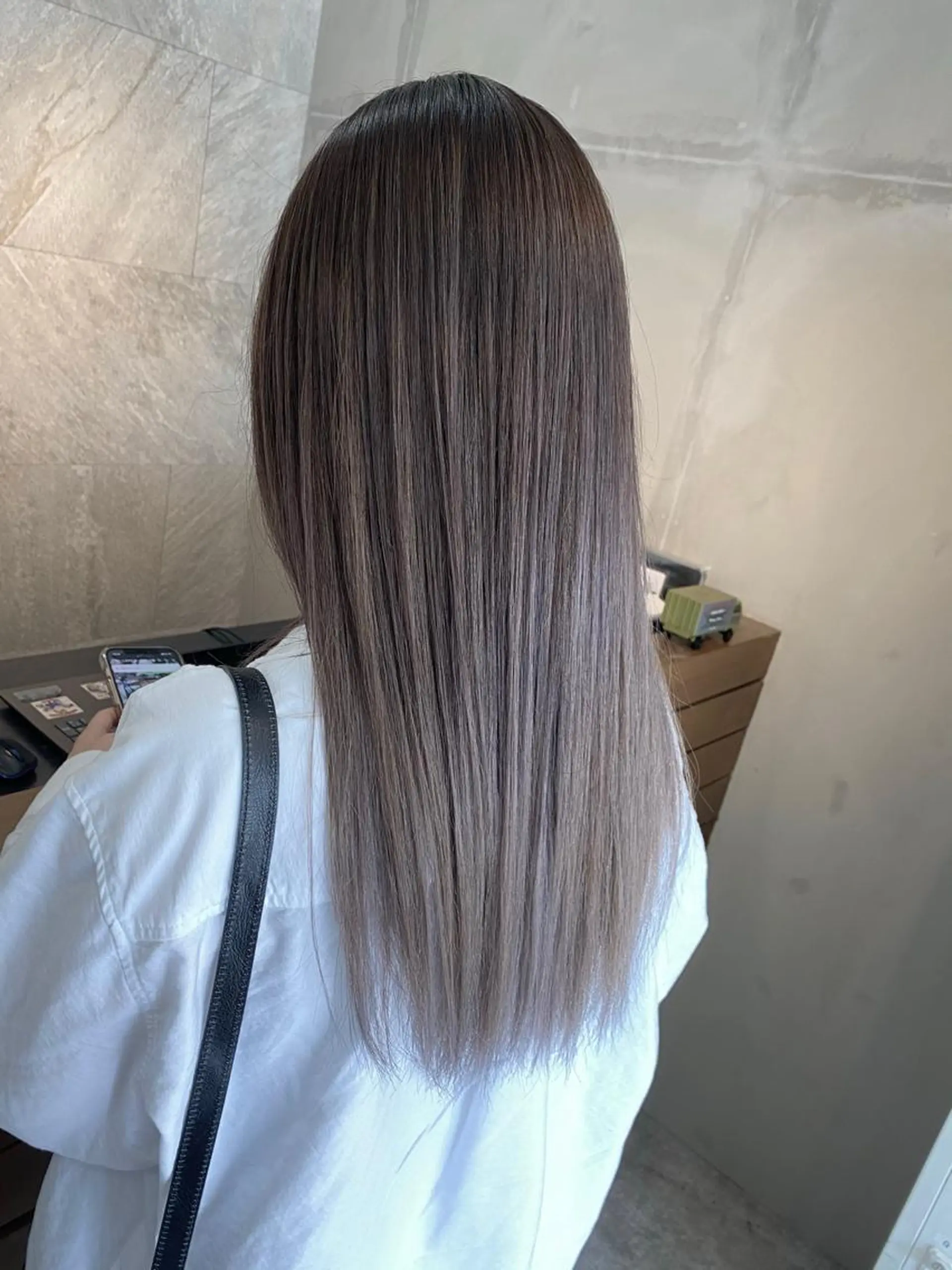 セミロング La fith hair ruu.所属・lafithhair ruu.南本庄のヘアスタイル