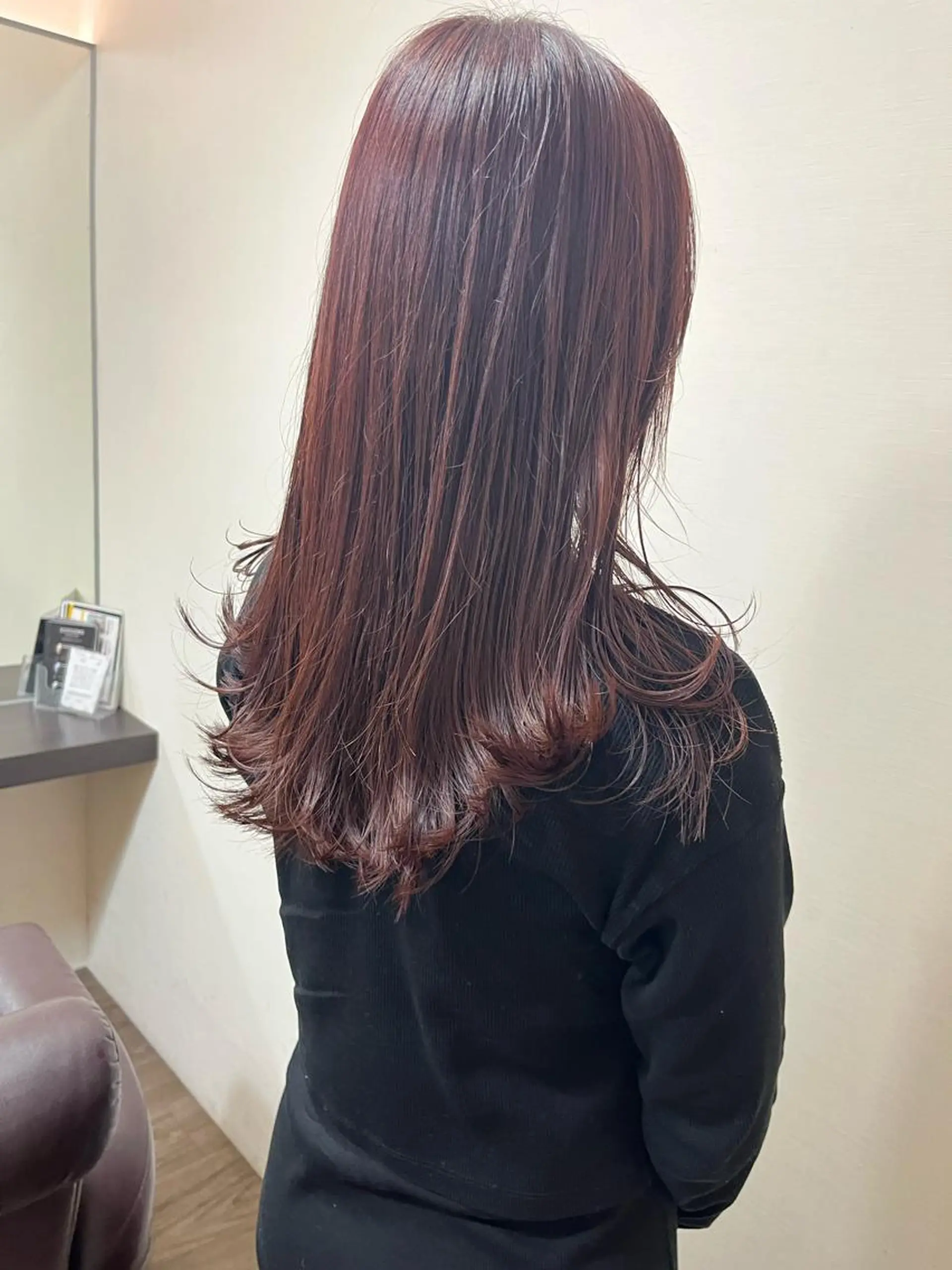 セミロング スタジオノル パーマ🌀あやなのヘアスタイル