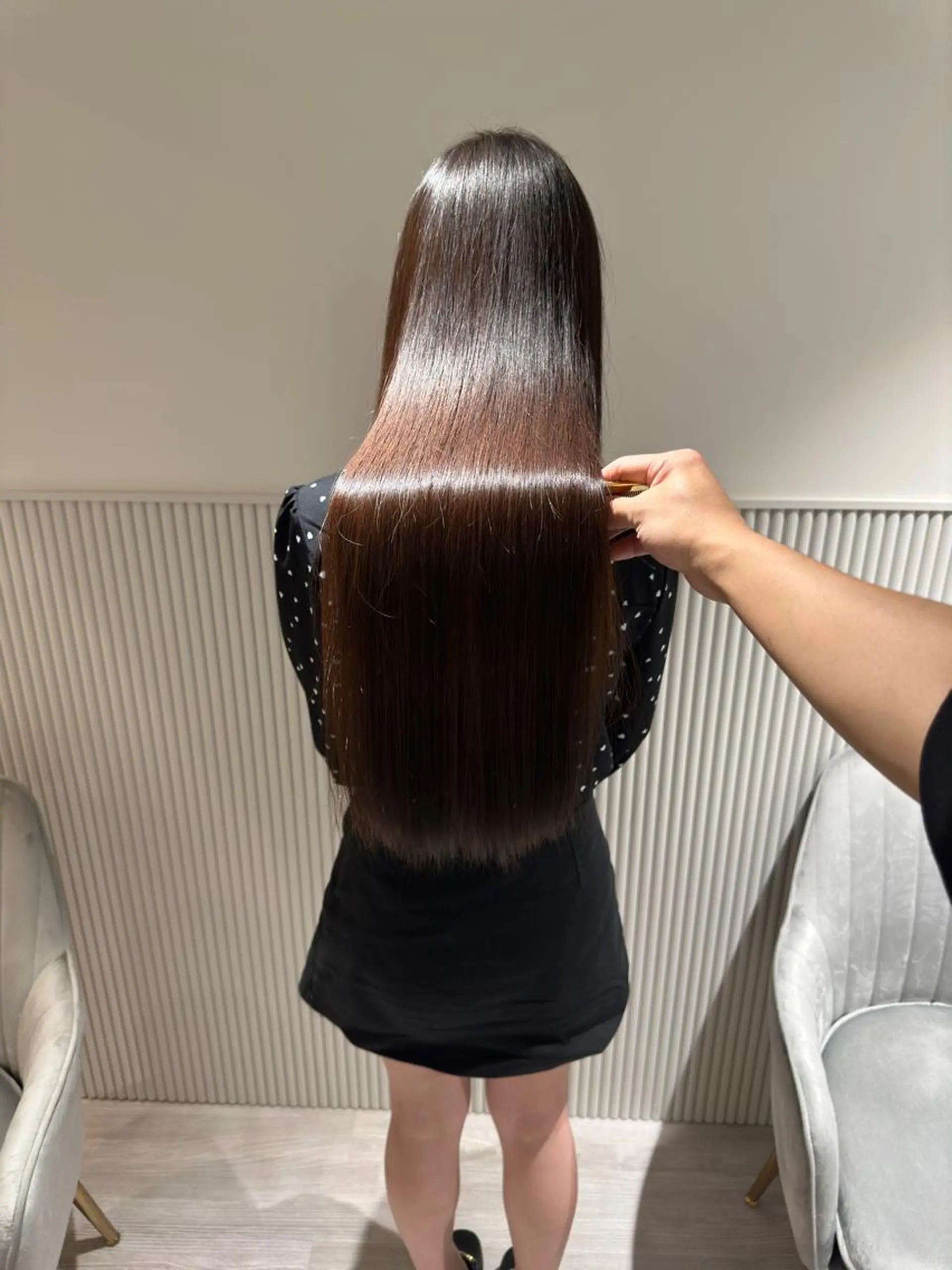 ロング 髪質改善 縮毛矯正 トリートメント 酸熱トリートメント カット ヘアカラー トリートメント 髪質改善/美髪師/ 田邊翔伍のヘアスタイル