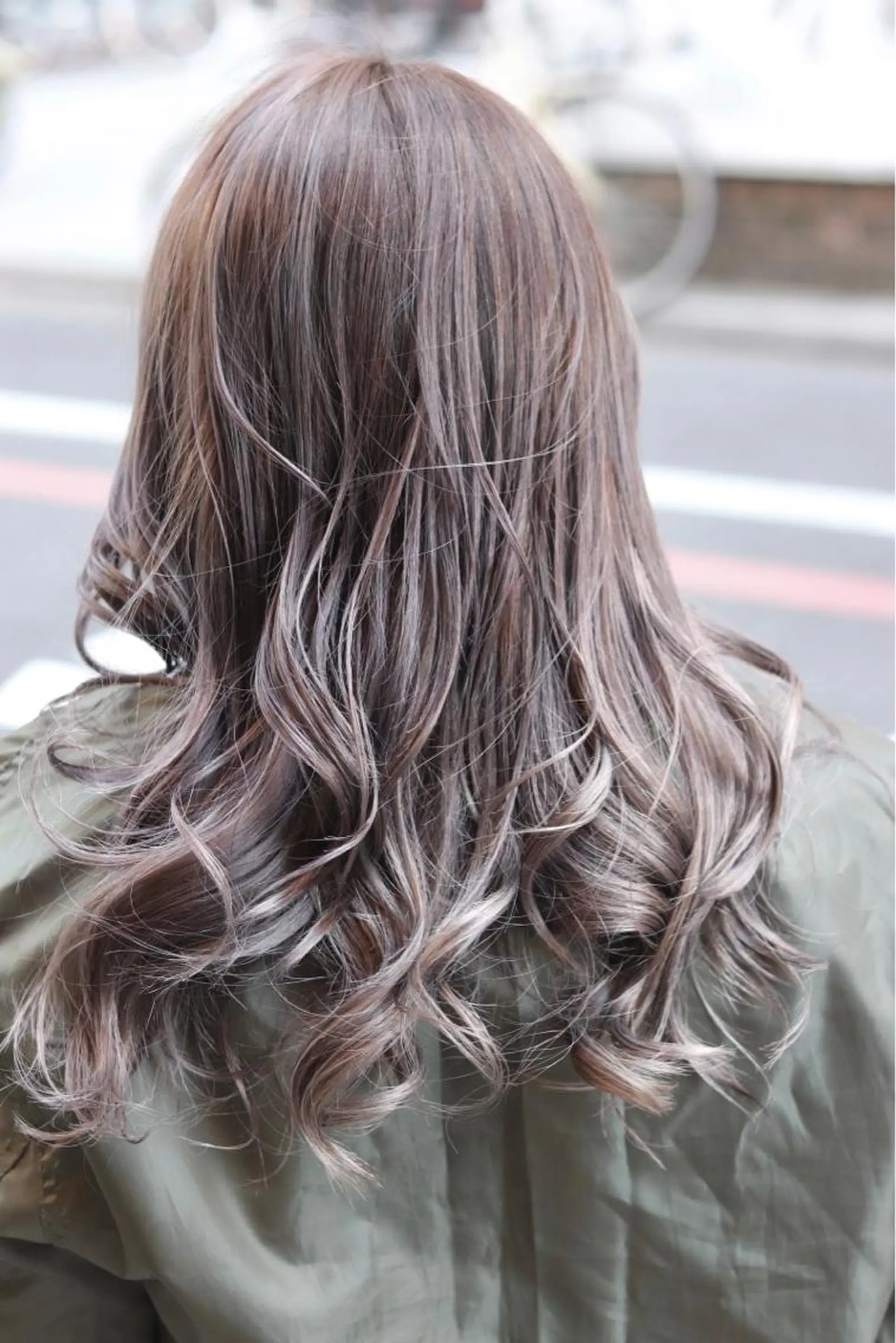 ロング カラー ヘアアレンジ Recess hair所属・川内 政人のヘアスタイル