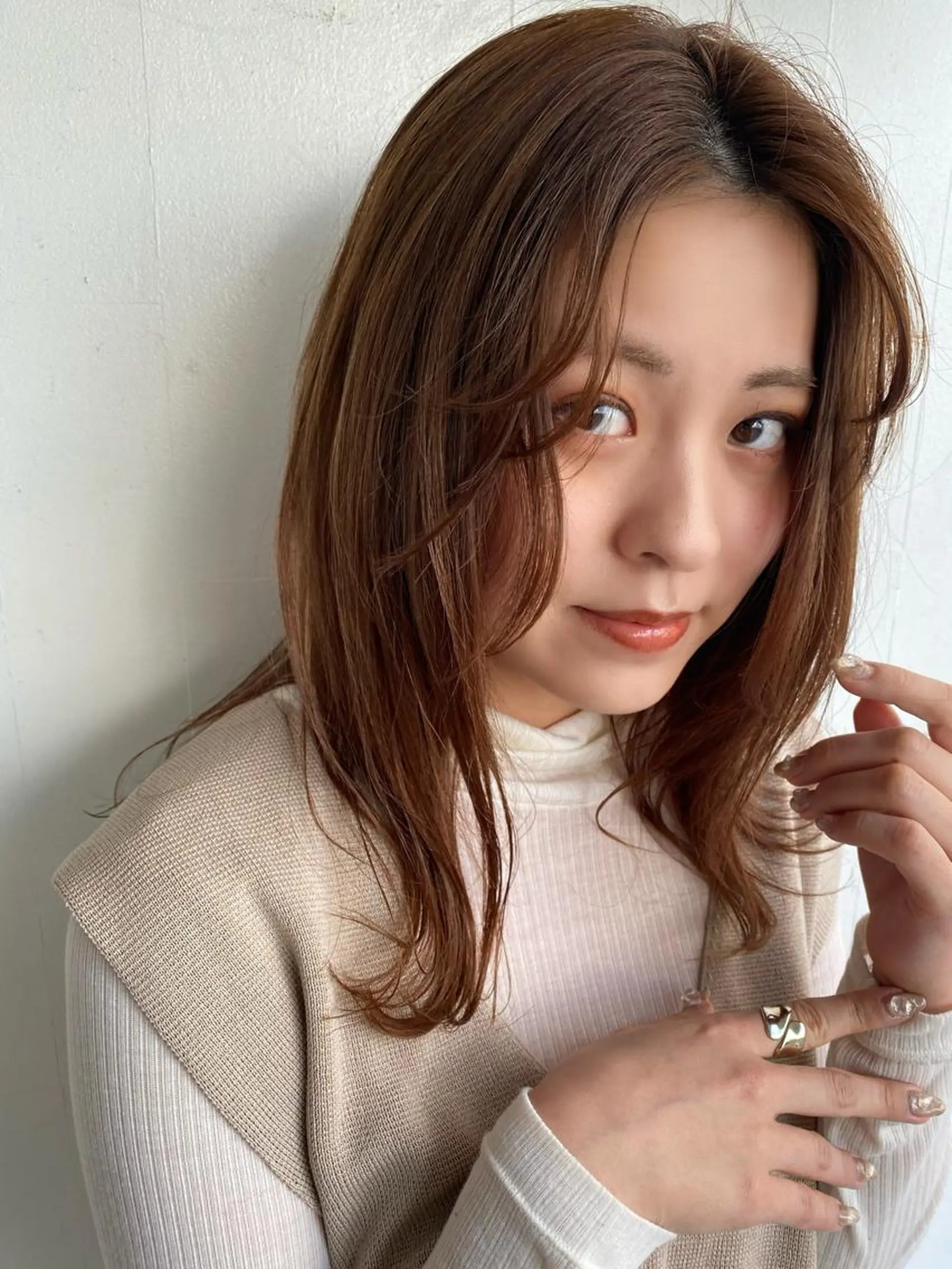 ミディアム 🍃透明感スタイル ｙｕ-ｋａ🍃のヘアスタイル
