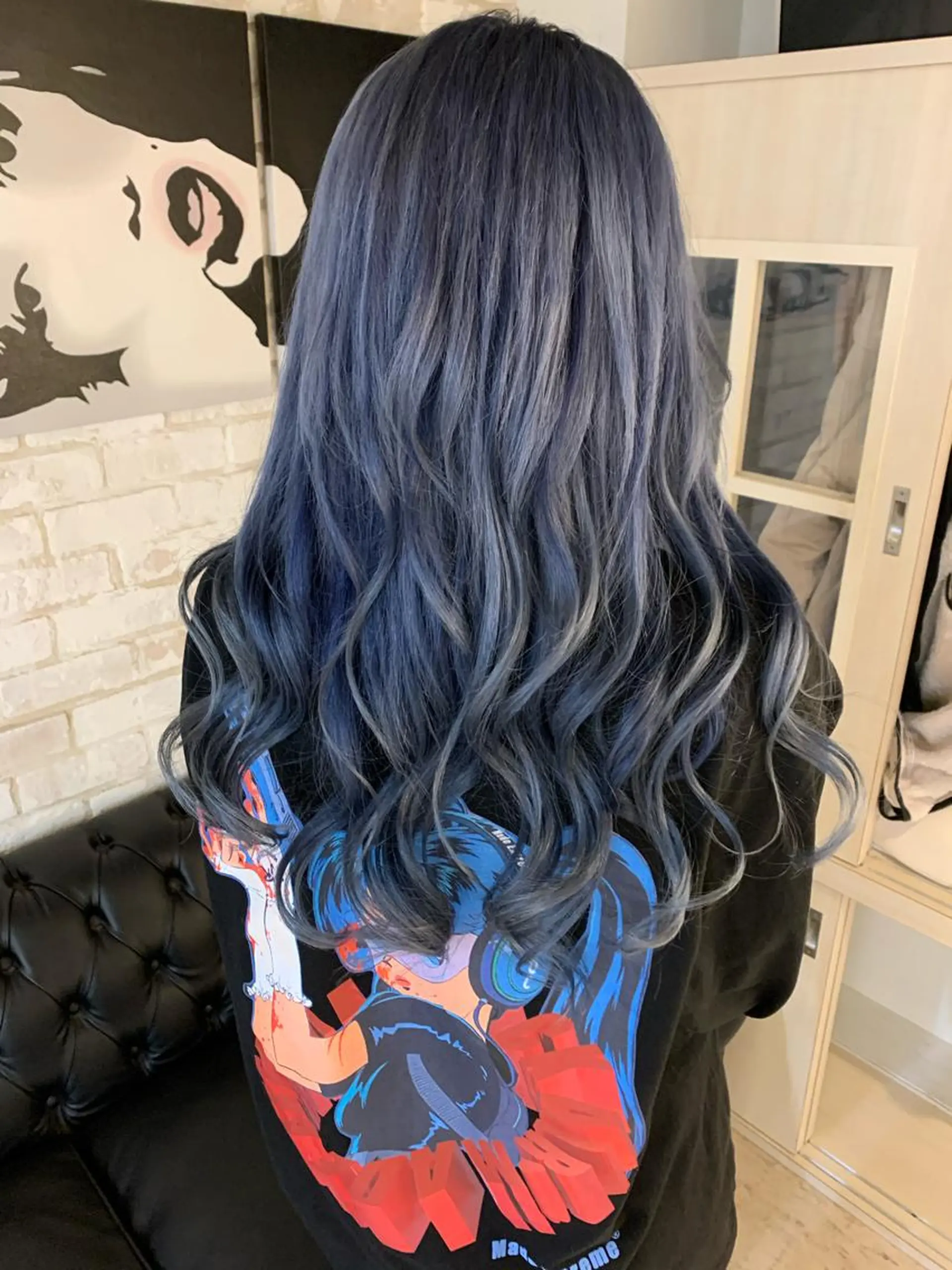 ロング プルエクステ エクステ エクステ grow所属・和田 拓也のヘアスタイル