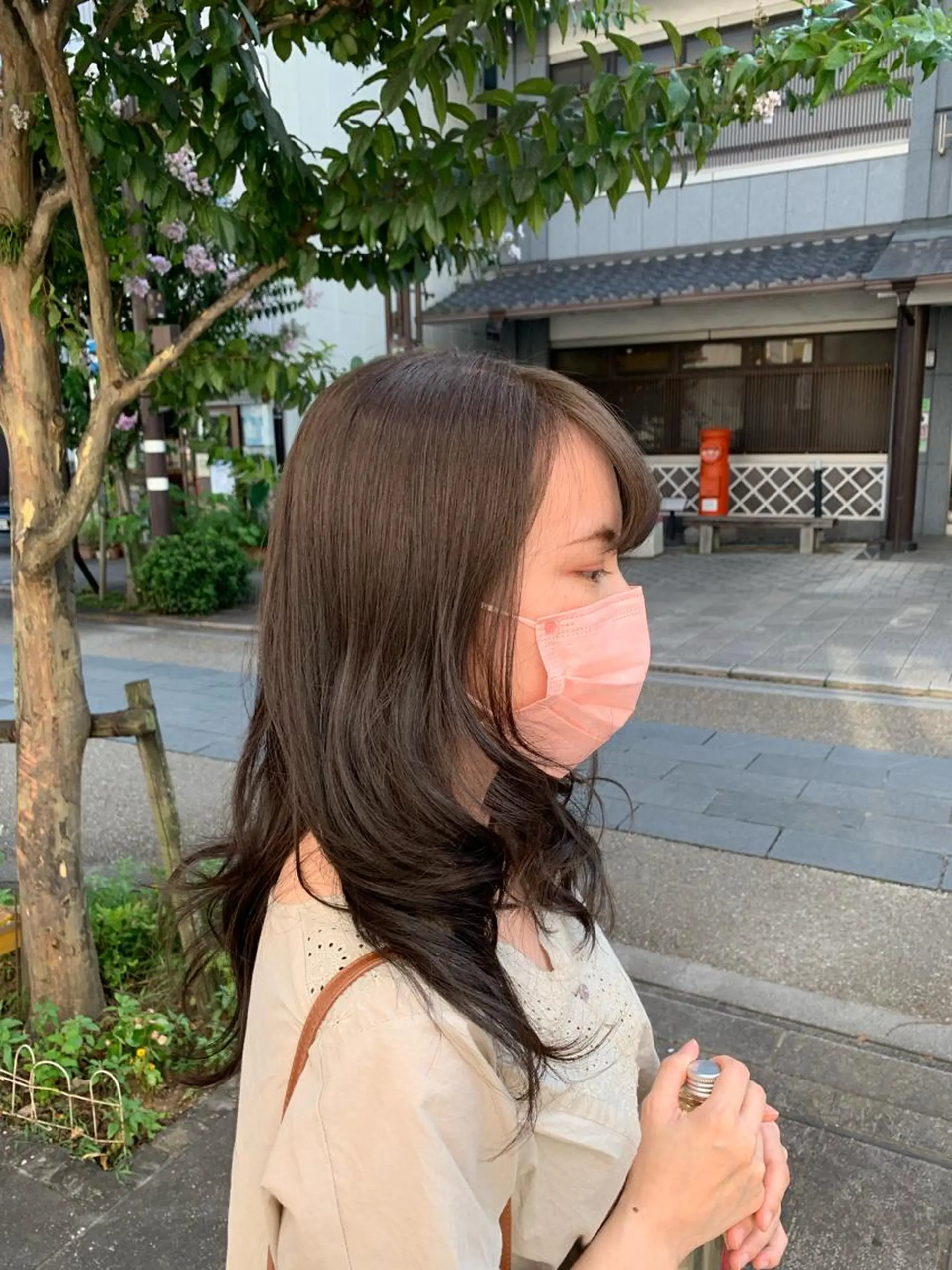 セミロング カラー Lunapiena所属・Lunapiena 🫧ナナのヘアスタイル