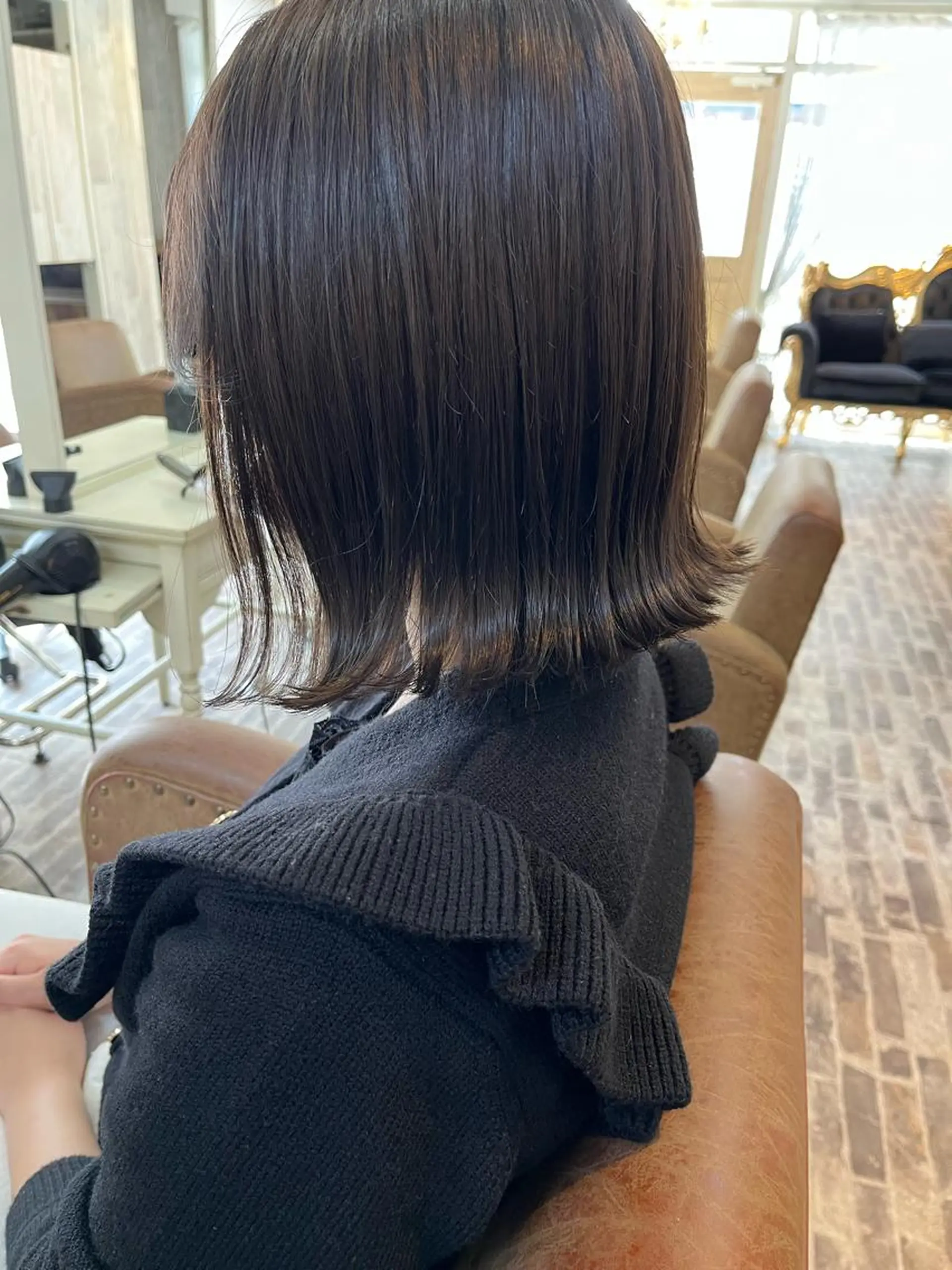 ミディアム カラー カット ヘアカラー トリートメント 【ECLART】鈴木 なつみのヘアスタイル