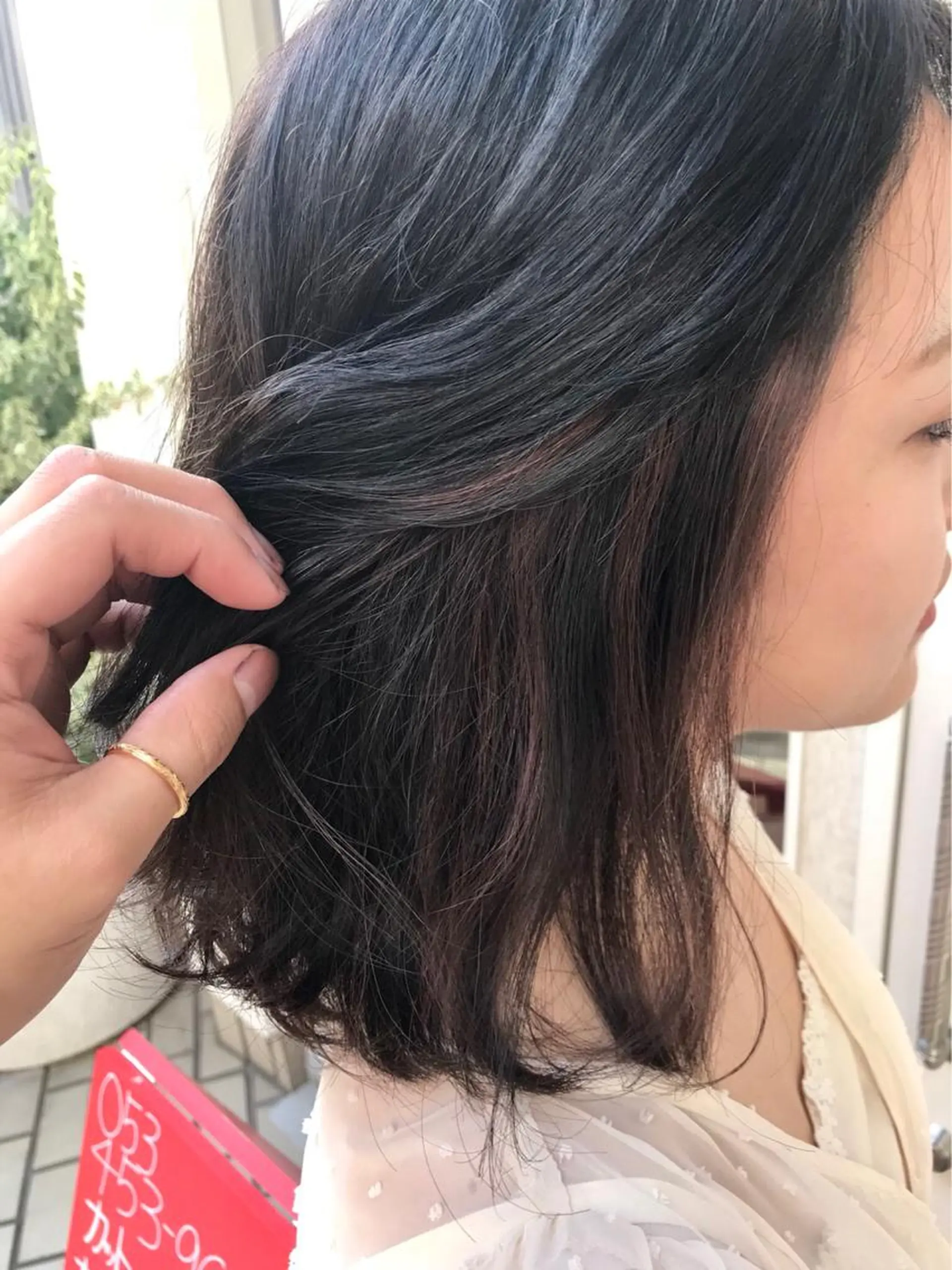 ミディアム カラー ラベンダーカラー 💈Blanco💈 カラー&ケア🌈のヘアスタイル