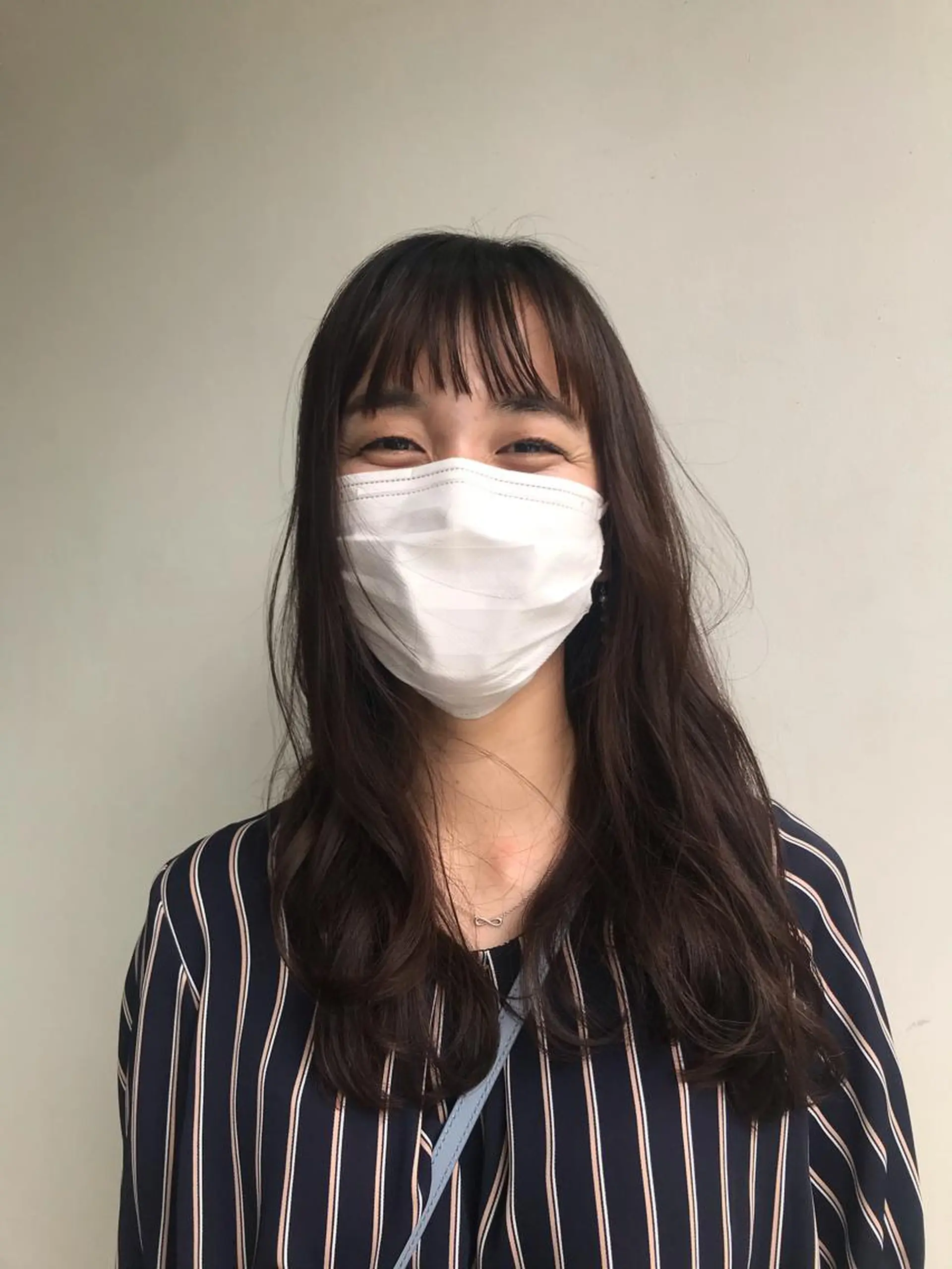ロング アッシュ 外国人風カラー ヨシンモリ 韓国風ヘア オルチャンヘア カット les baladins du miroir所属・🍃YURI 🍃のヘアスタイル