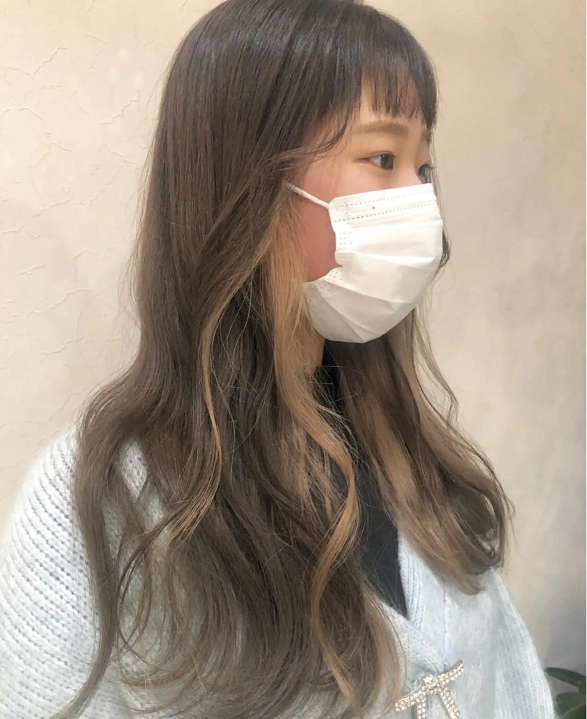 ロング カラー nakahara madokaのヘアスタイル