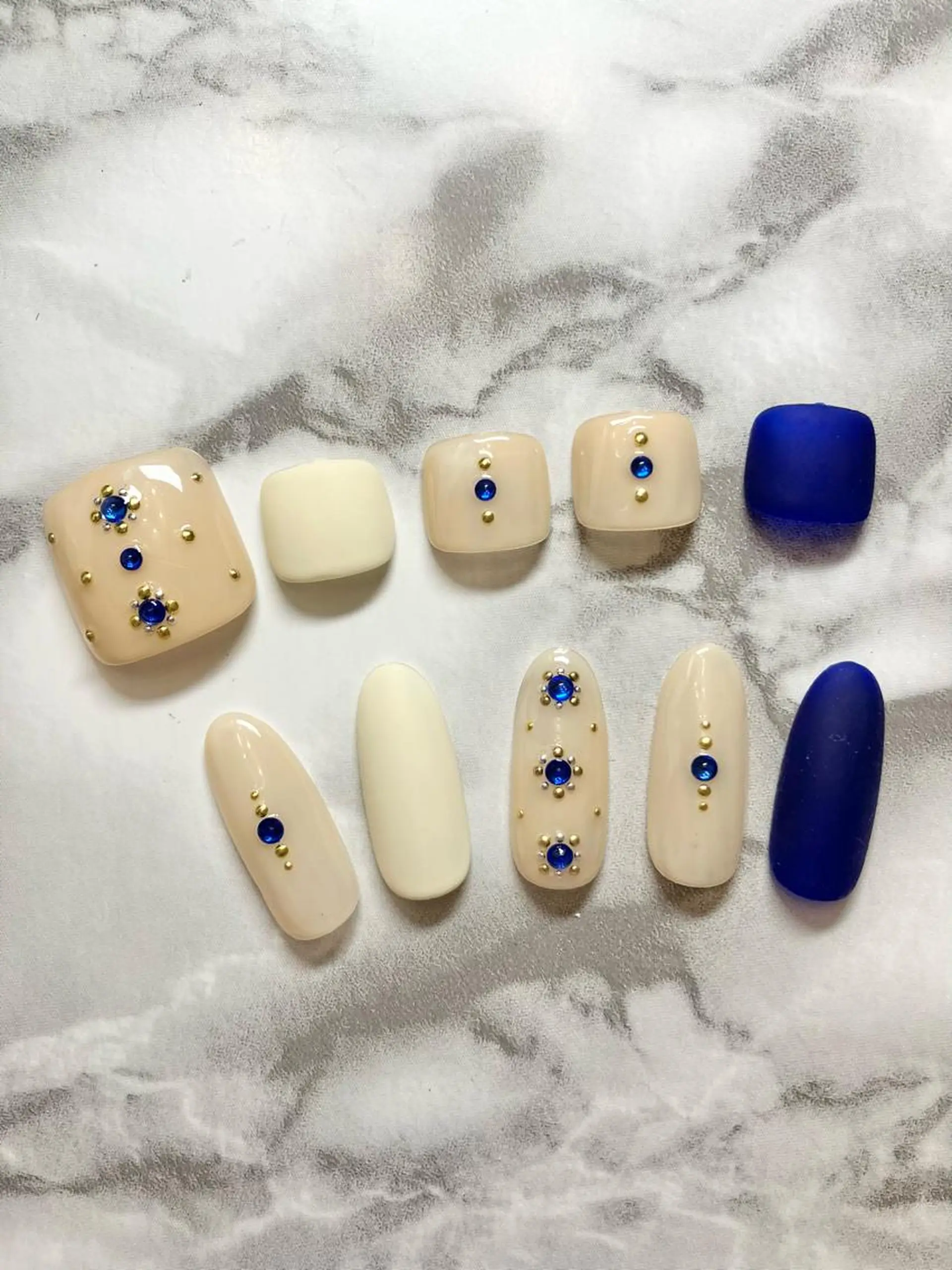 ネイル フットネイル ネイルサロン D-glowのネイルデザイン