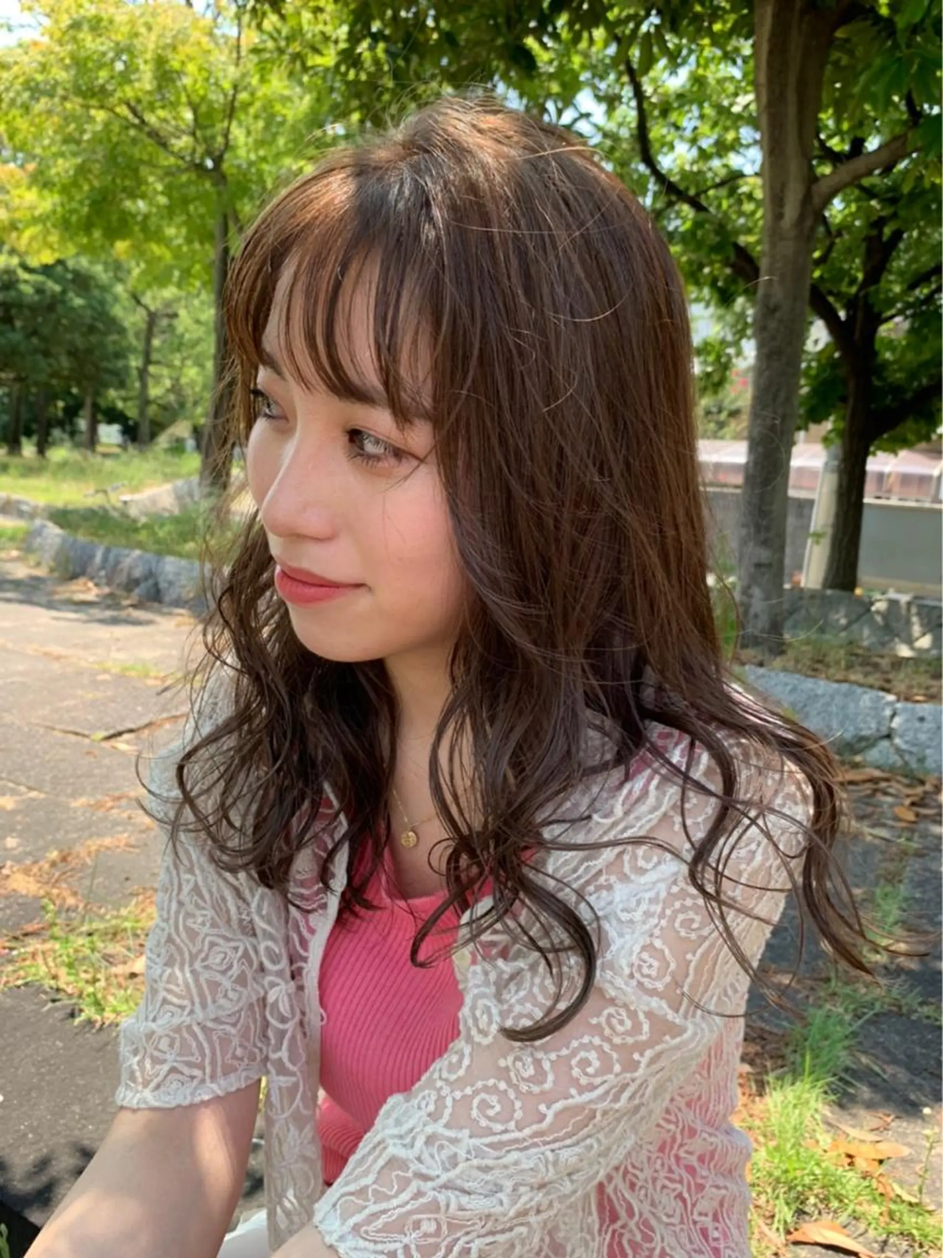 ロング カット ヘアカラー レイヤーカット TAIKIのヘアスタイル