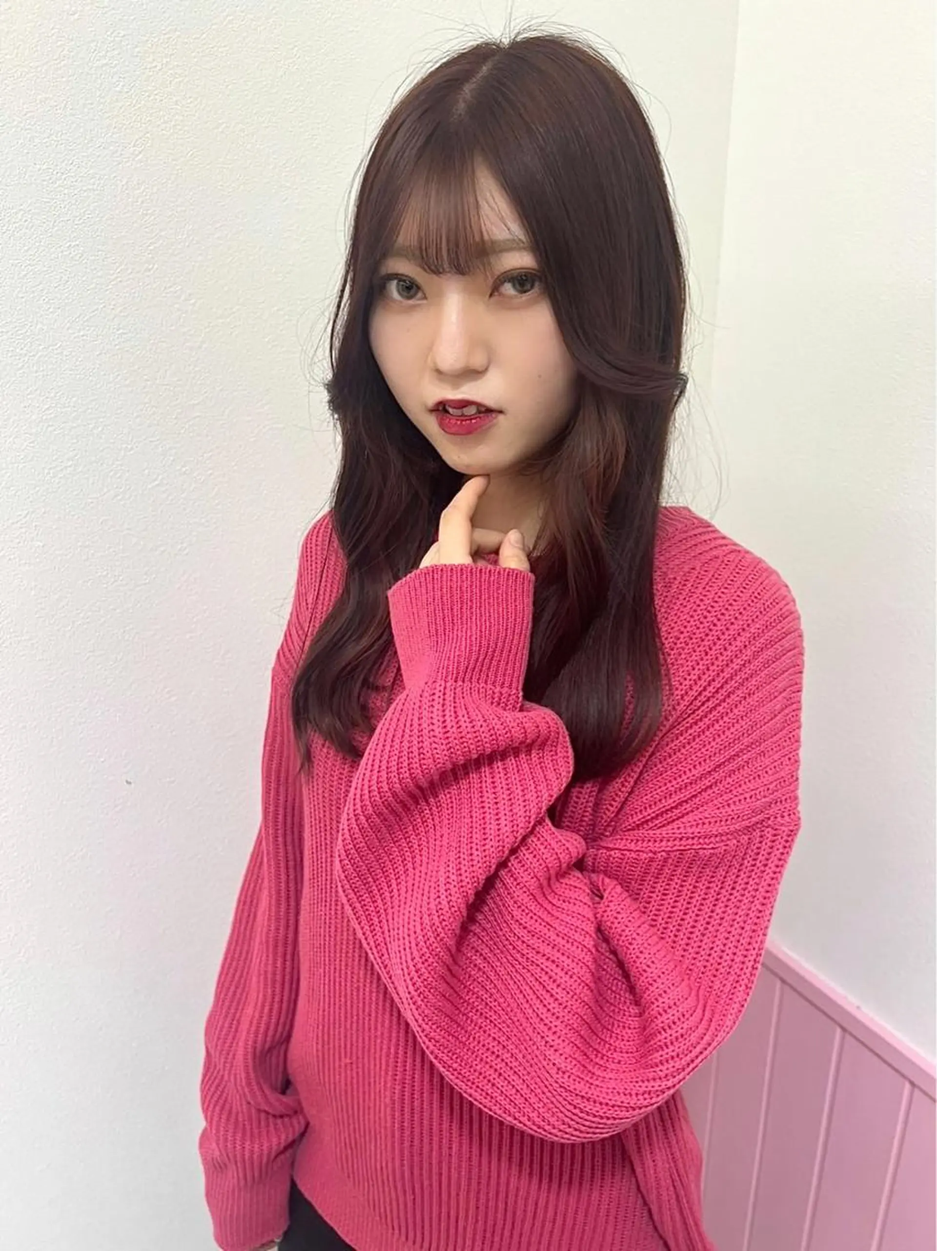 ロング ヘアカラー トリートメント 梅田/韓国ヘア/ エクステ🤖ヒナのヘアスタイル