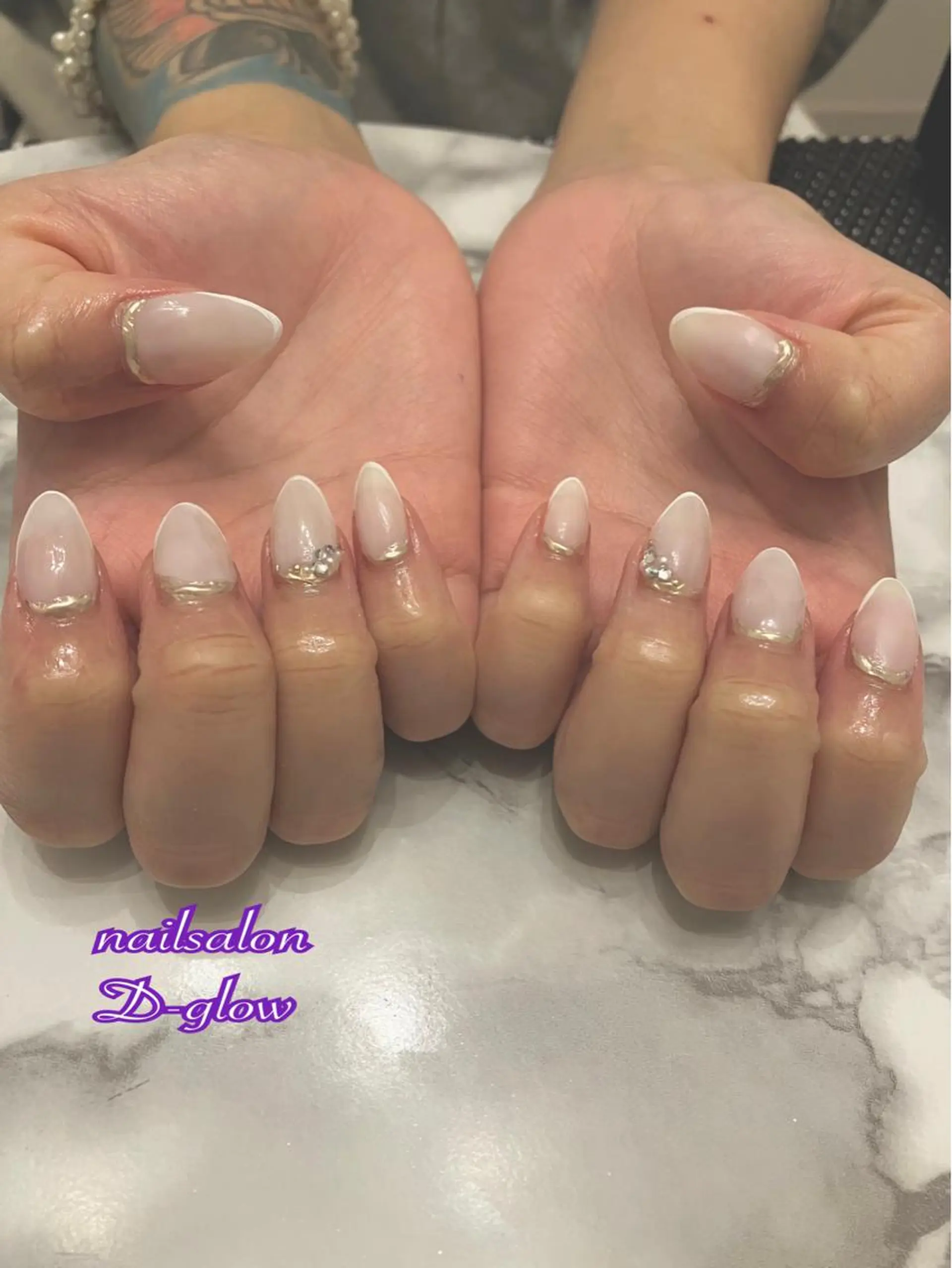 ネイル ハンドネイル ネイルサロン D-glowのネイルデザイン
