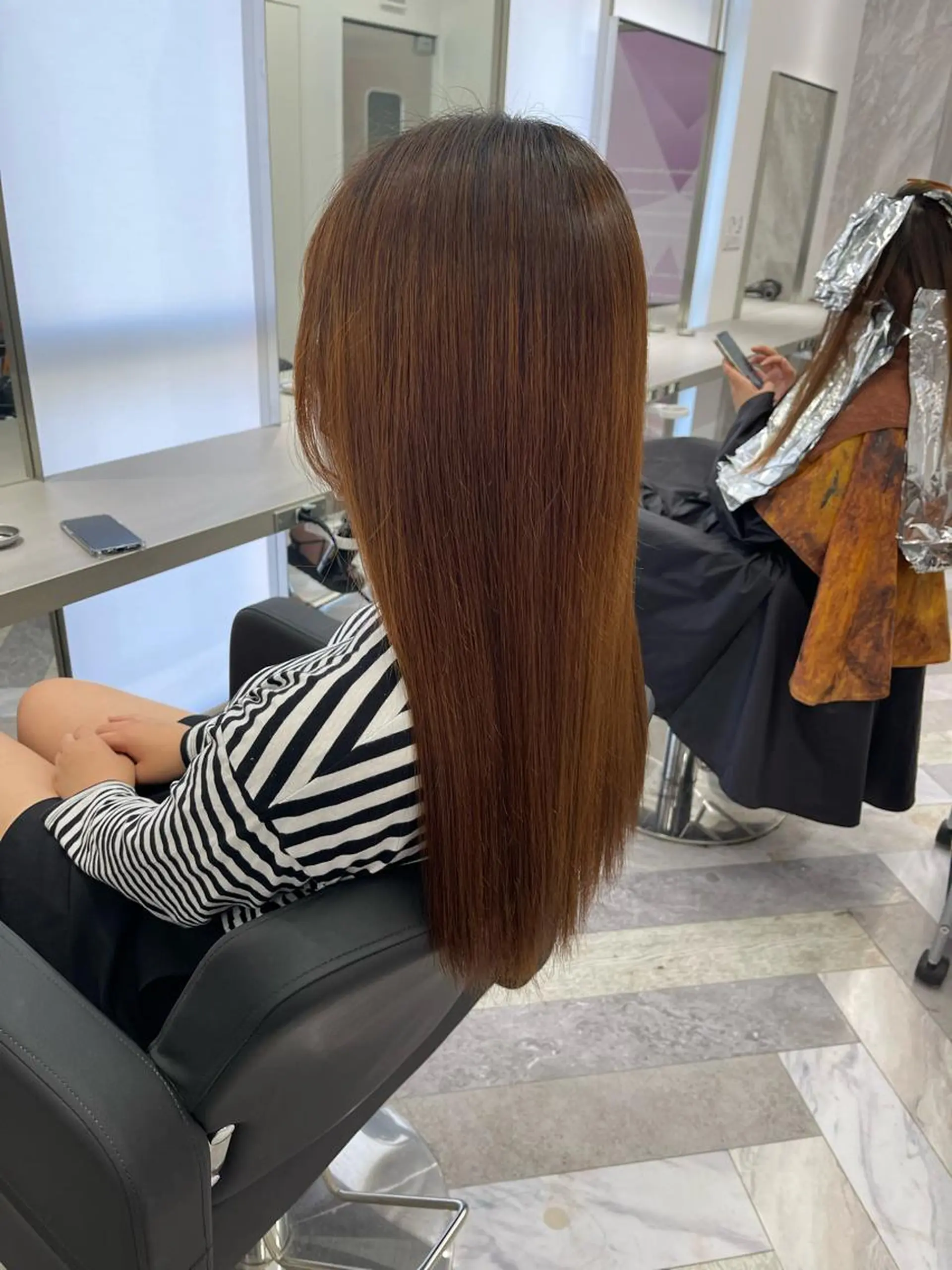 ロング 店長 MANAMI /ブリーチ/骨格ボブのヘアスタイル