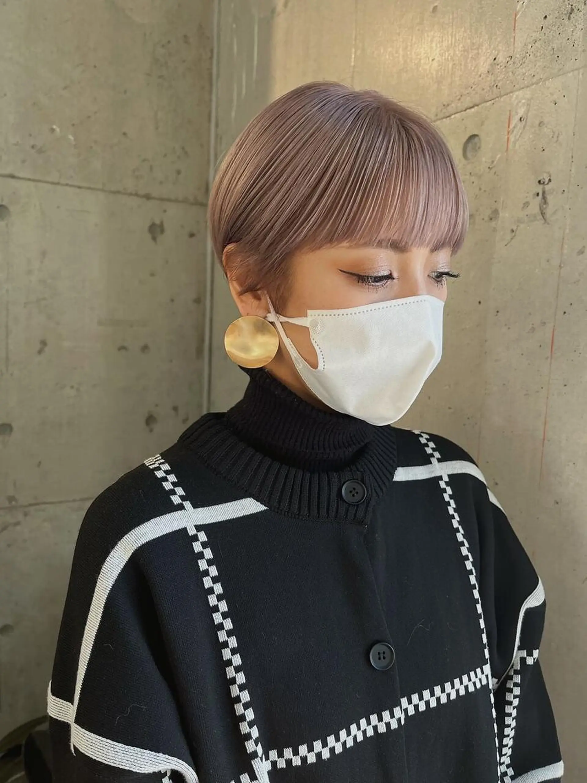 ショート カラー バレイヤージュ ブリーチ ケアブリーチ ハイライトカラー インナーカラー カット ヘアカラー トリートメント lani 天神大名/ブリーチのヘアスタイル