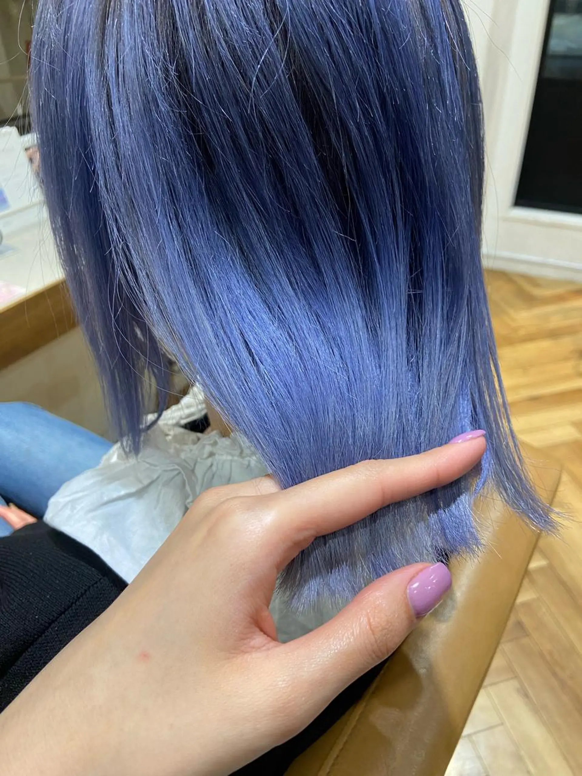 カラー ブルーカラー ヘアカラー RIO .のヘアスタイル