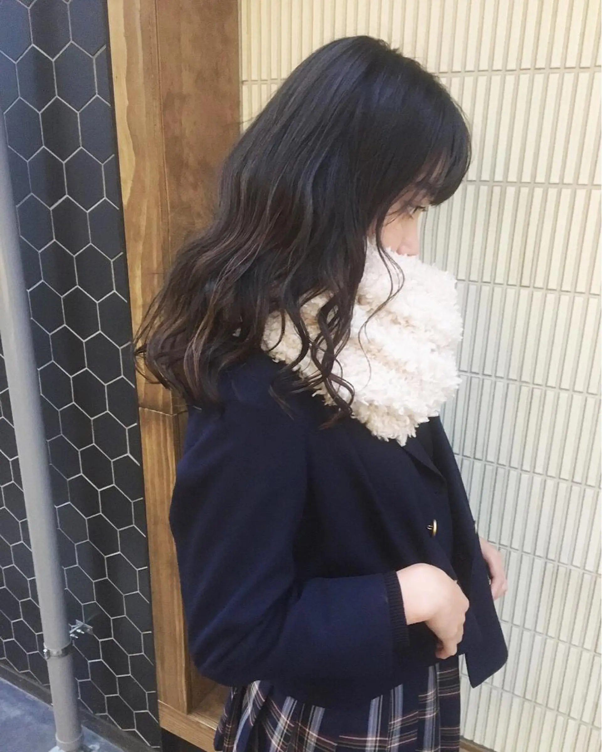 セミロング パーマ セミロングパーマ デジタルパーマ salowin JIYUGAOKA所属・マンツーマン半個室 tamuraのヘアスタイル