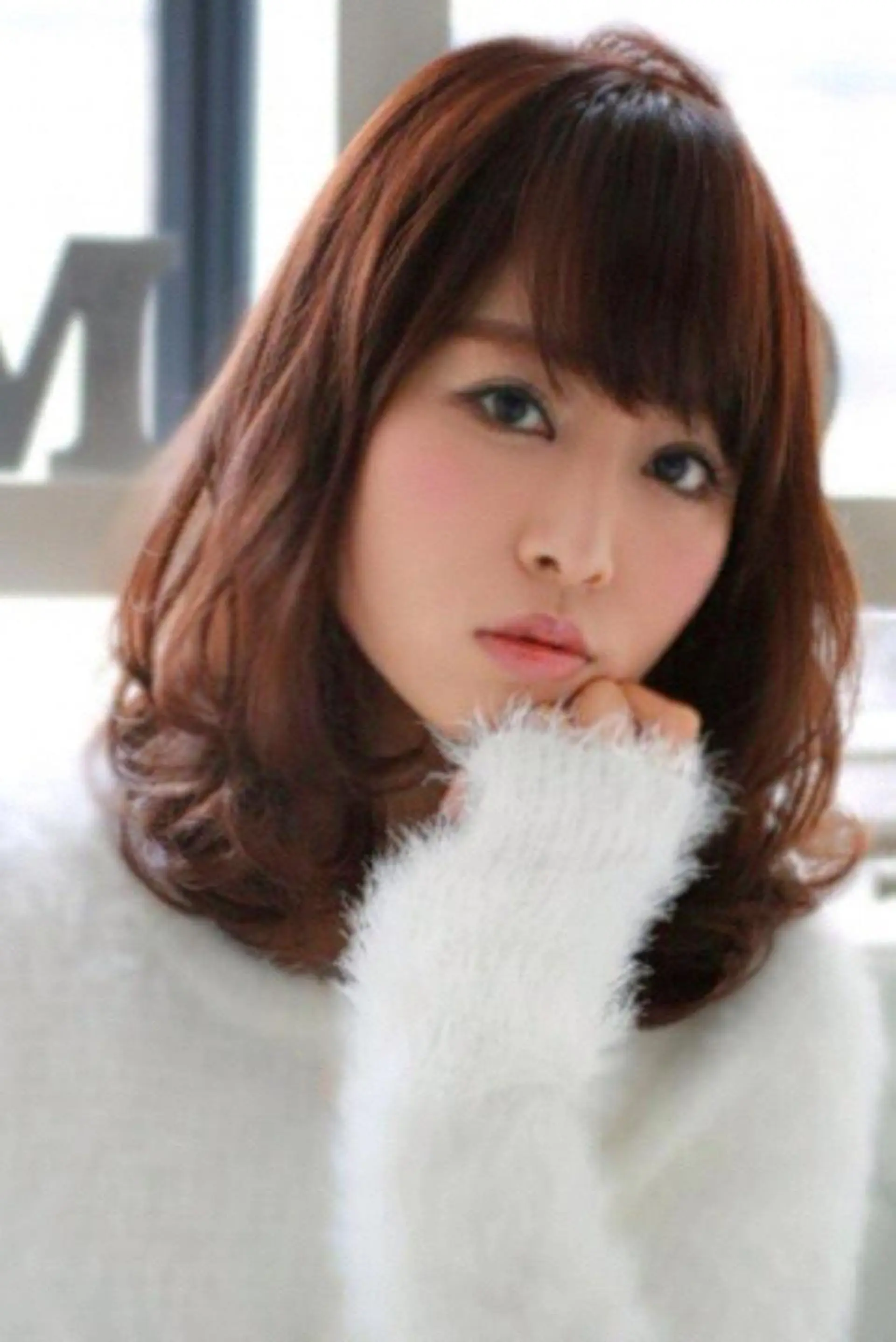 ミディアム カラー パーマ ミディアムパーマ Lumderica(ラムデリカ)所属・ラムデリカ YUKAのヘアスタイル