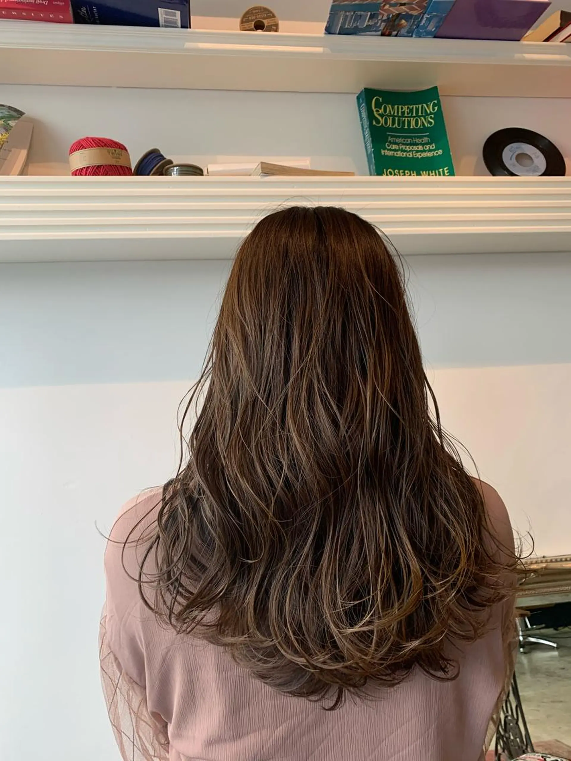 ロング カット ヘアカラー トリートメント ヘッドスパ ヘアセット 山口 竣也のヘアスタイル