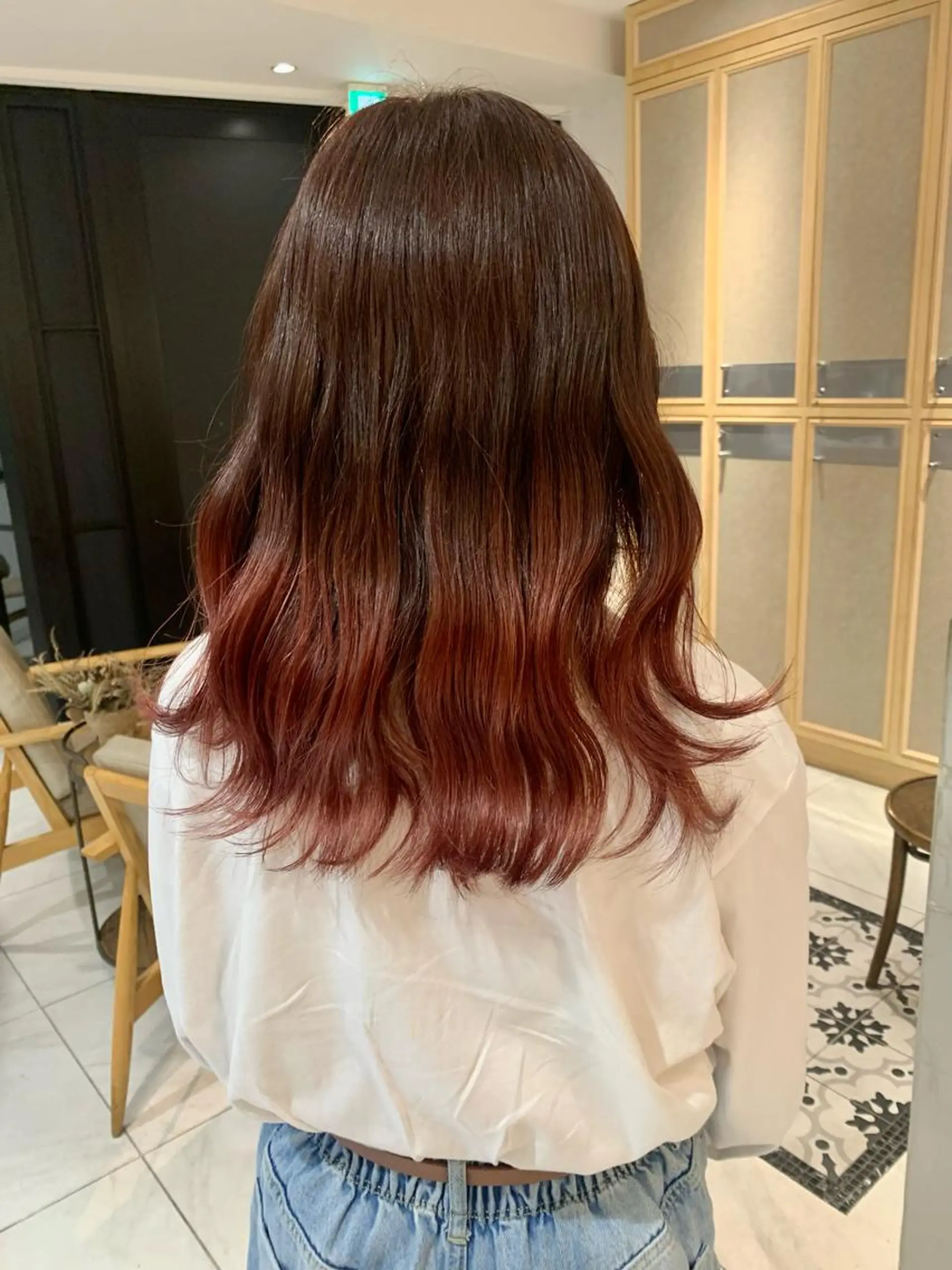 カラー ラベンダー/レイヤー カット🤎mamiのヘアスタイル