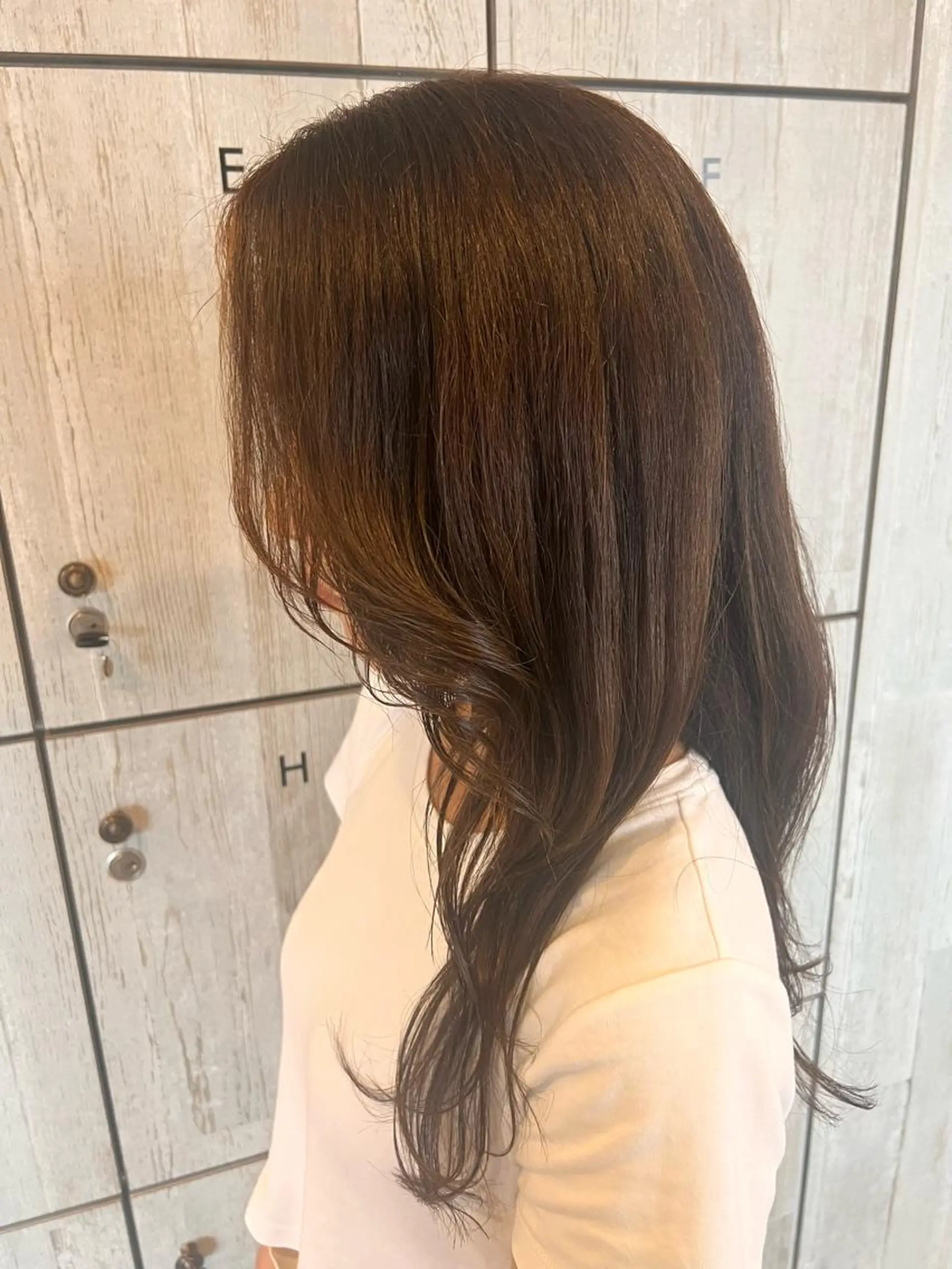 セミロング カラー れいな🌼 ボブ･艶カラー🌼のヘアスタイル