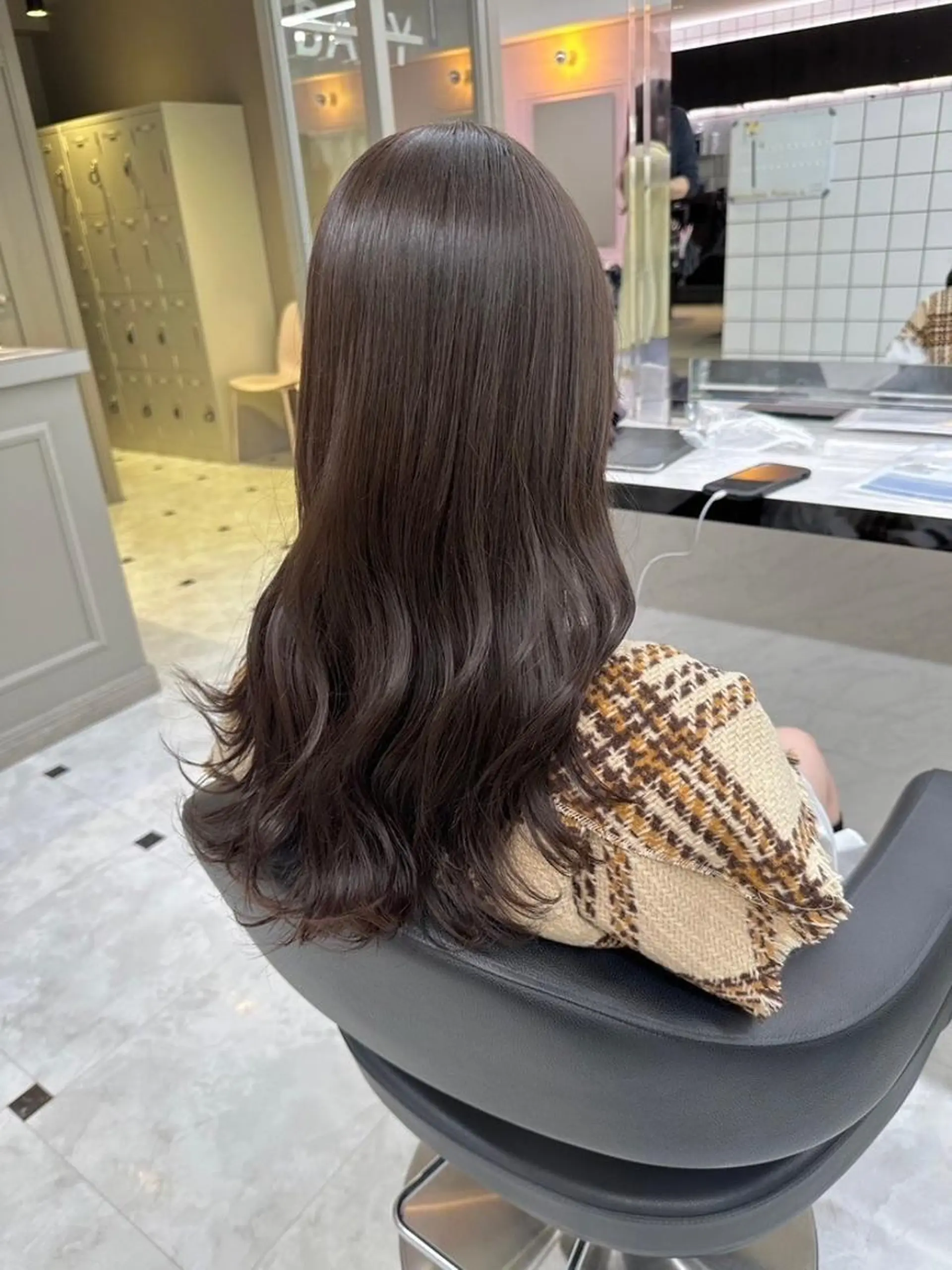カラー 韓国上品ヘア🤍 ARISA🤍のヘアスタイル