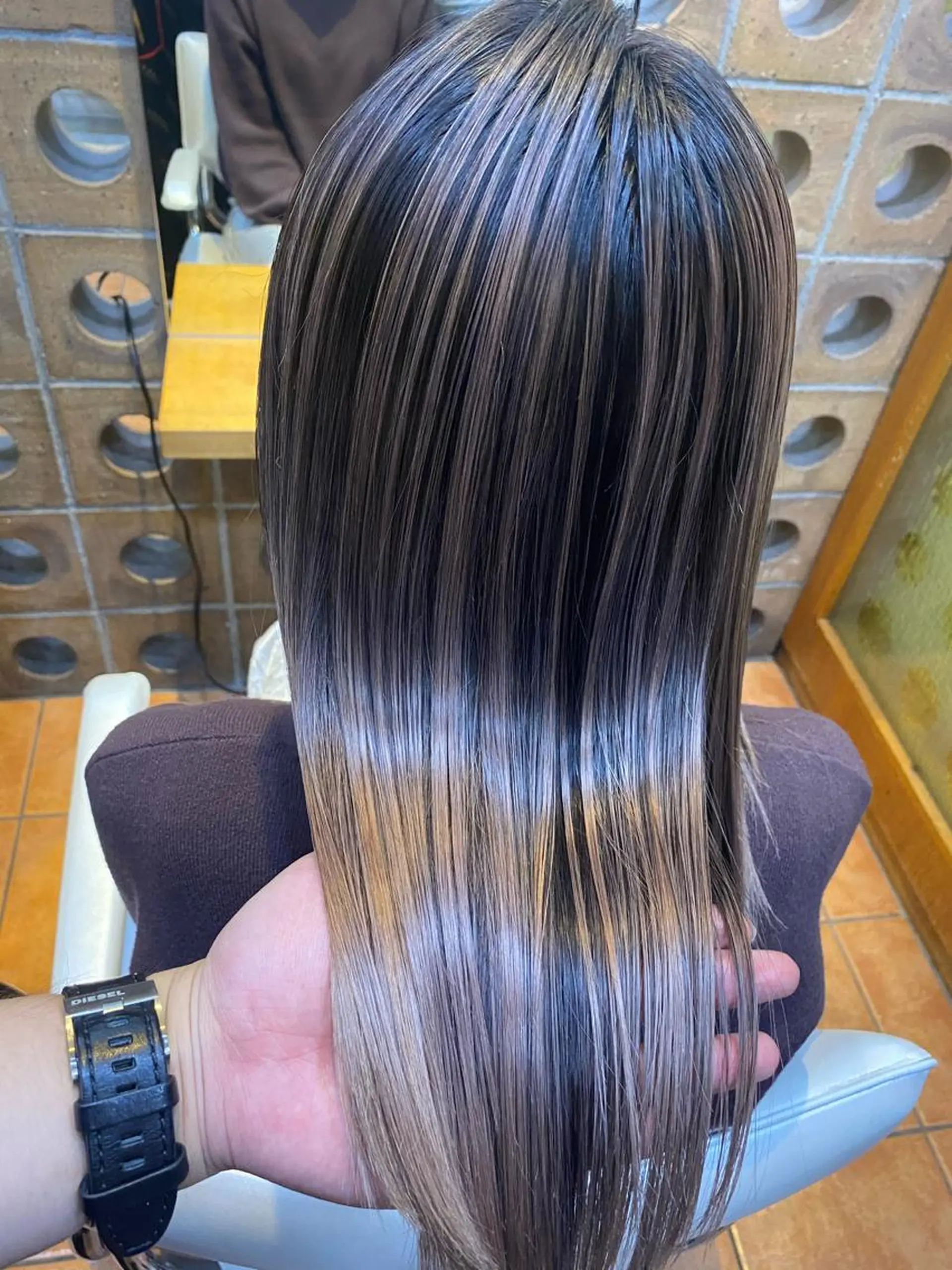 ロング カラー パーマ&髪質改善職人 稲本　来耶のヘアスタイル