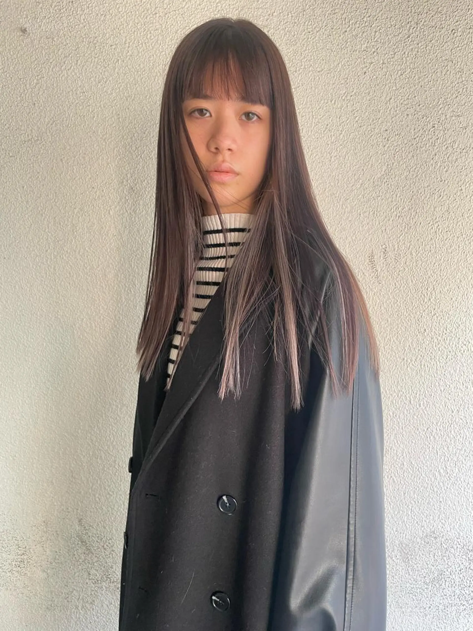 ミディアム カラー カット ヘアカラー suvvy hairsalonのヘアスタイル