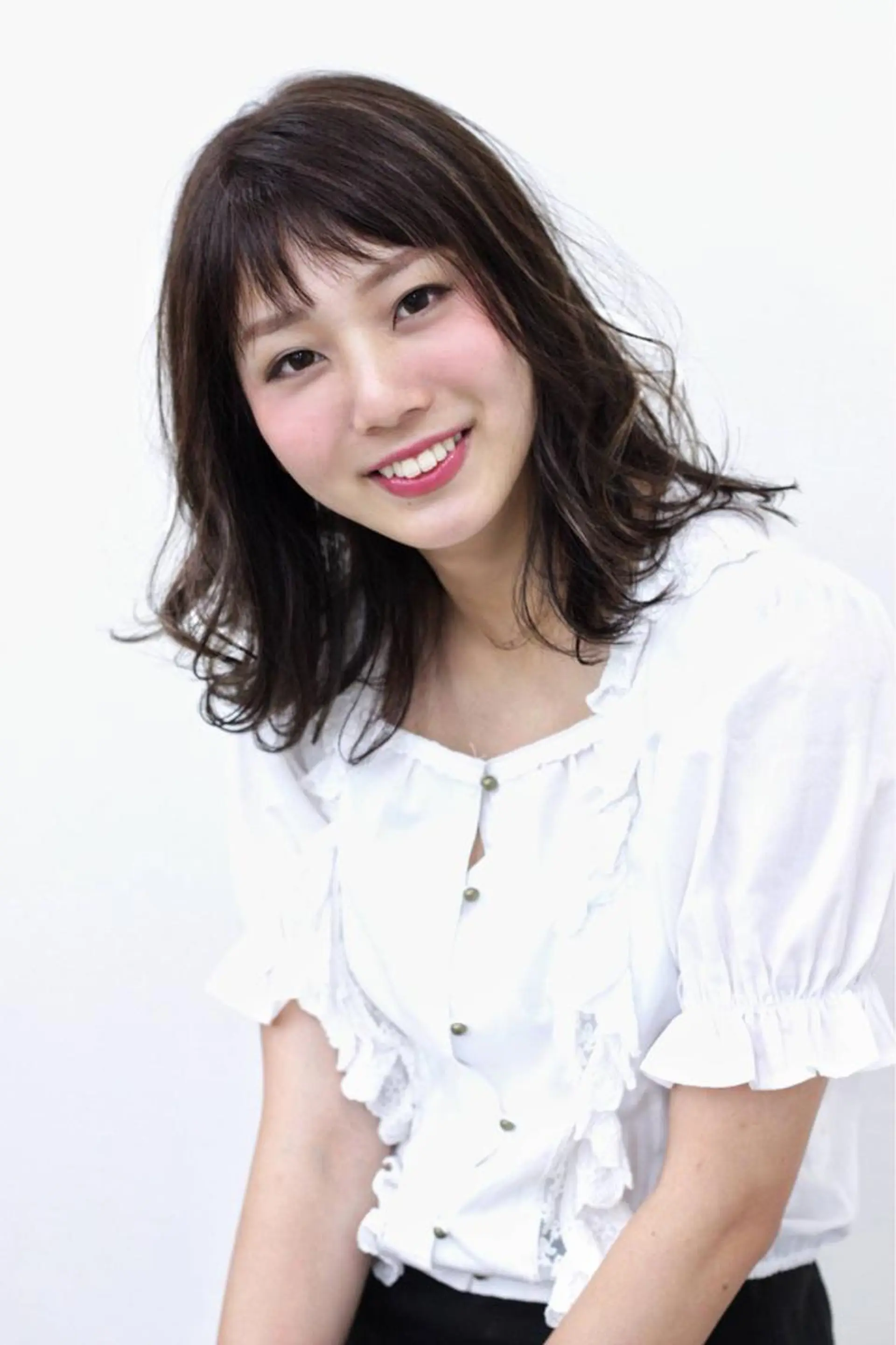 セミロング 丹野 圭太のヘアスタイル