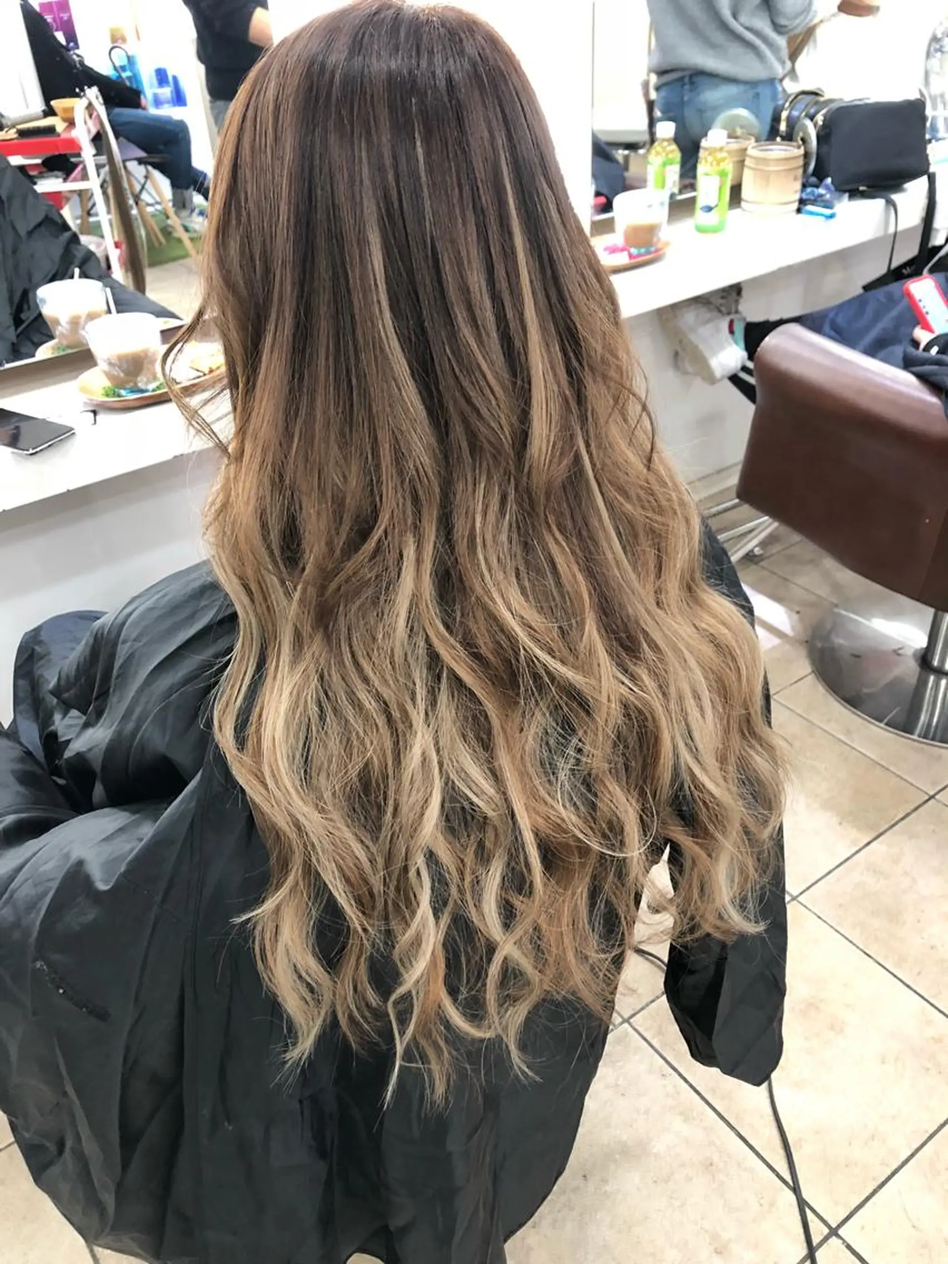 ロング カラー 🐥こ ま🐥のヘアスタイル