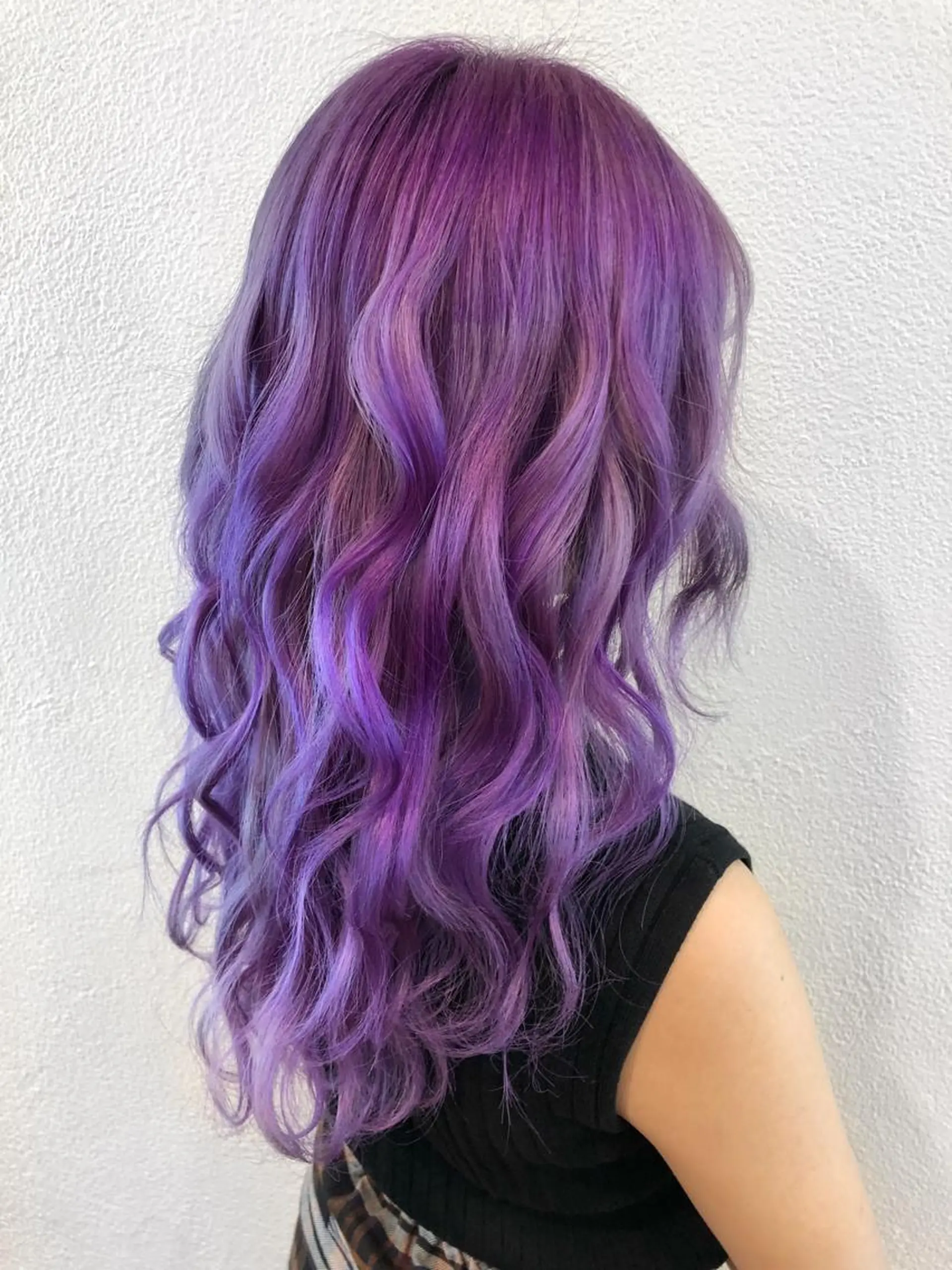 セミロング カラー ラベンダーカラー ラベンダーピンク ピンクカラー 髪質改善特化【荻窪】 RYOTOのヘアスタイル