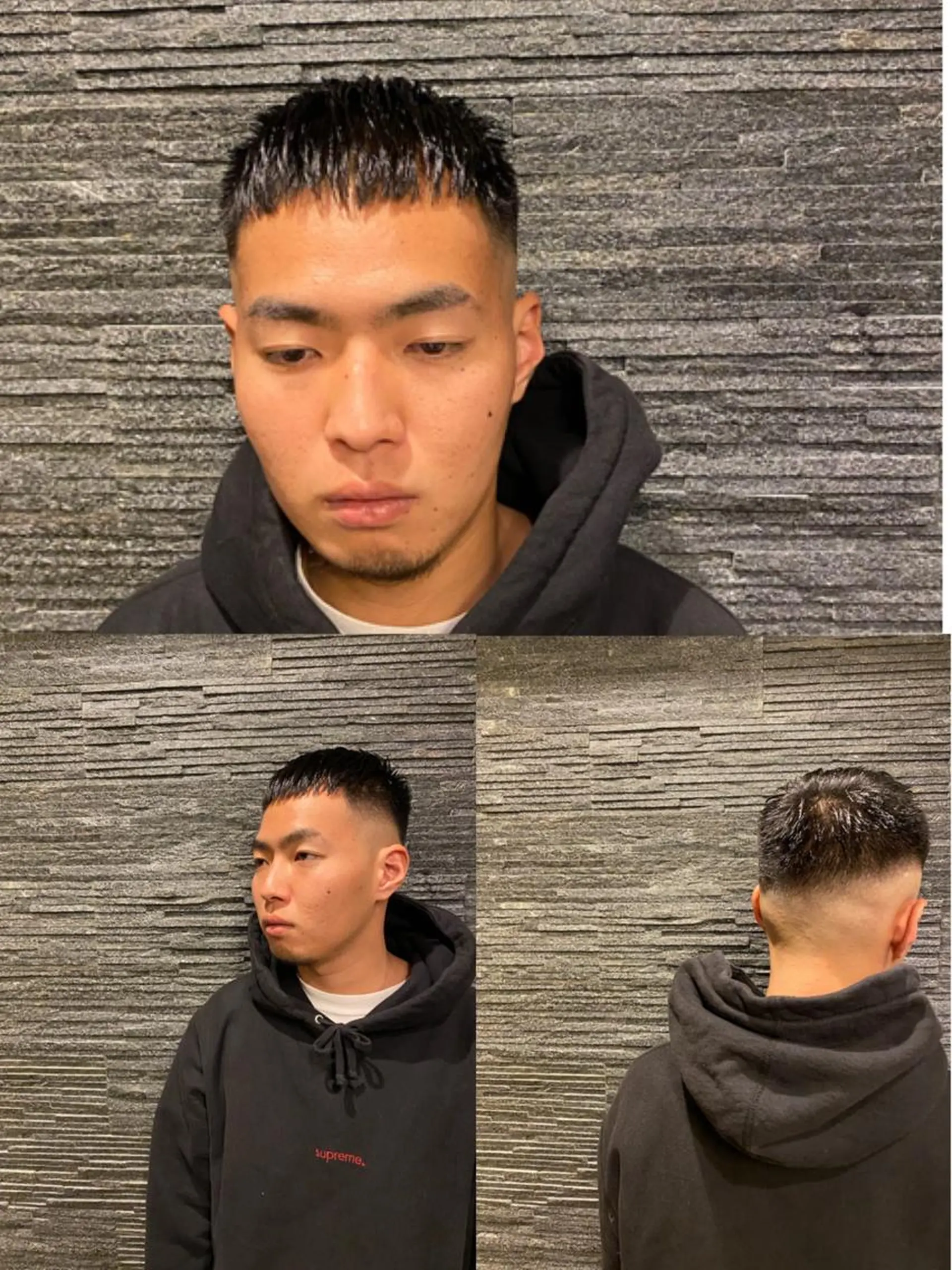 ショート メンズ カット指名No1漆原 聡のヘアスタイル