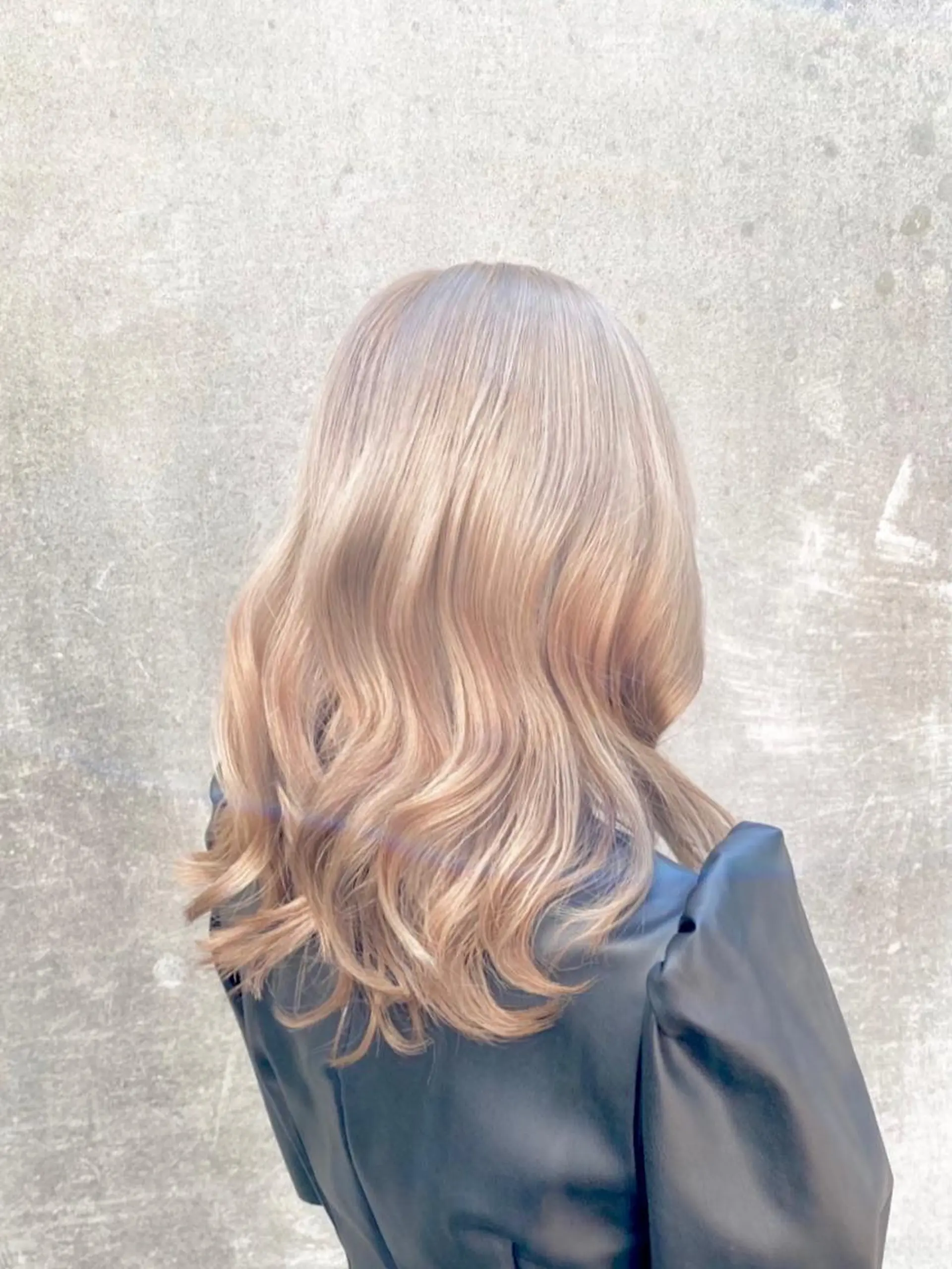 セミロング カット ヘアカラー トリートメント motel所属・モデルや芸能人も通う ✨マンツーマンサロンのヘアスタイル