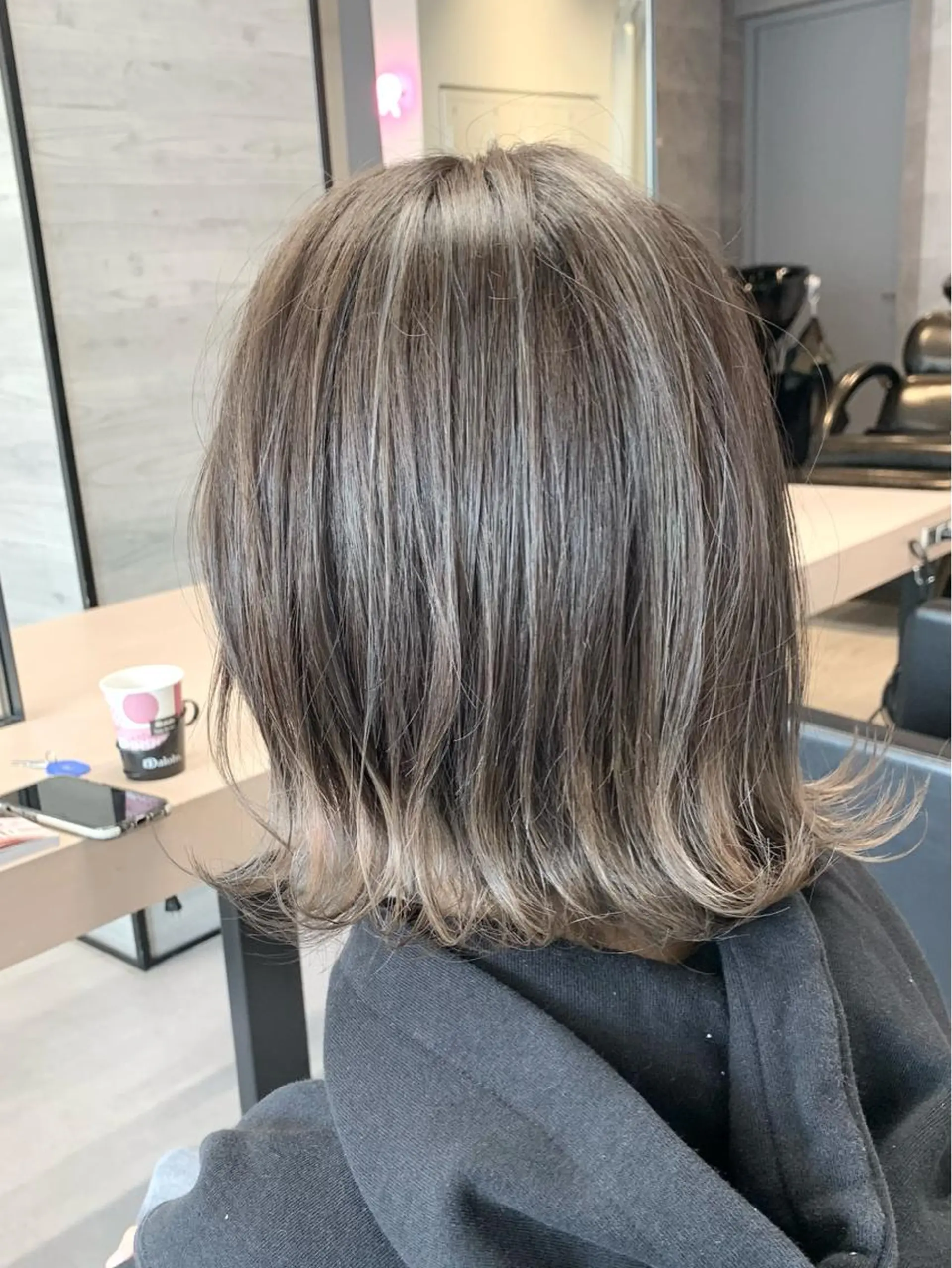 ミディアム カラー カット ヘアカラー トリートメント ❤️Ruminate 日暮里店❤️のヘアスタイル