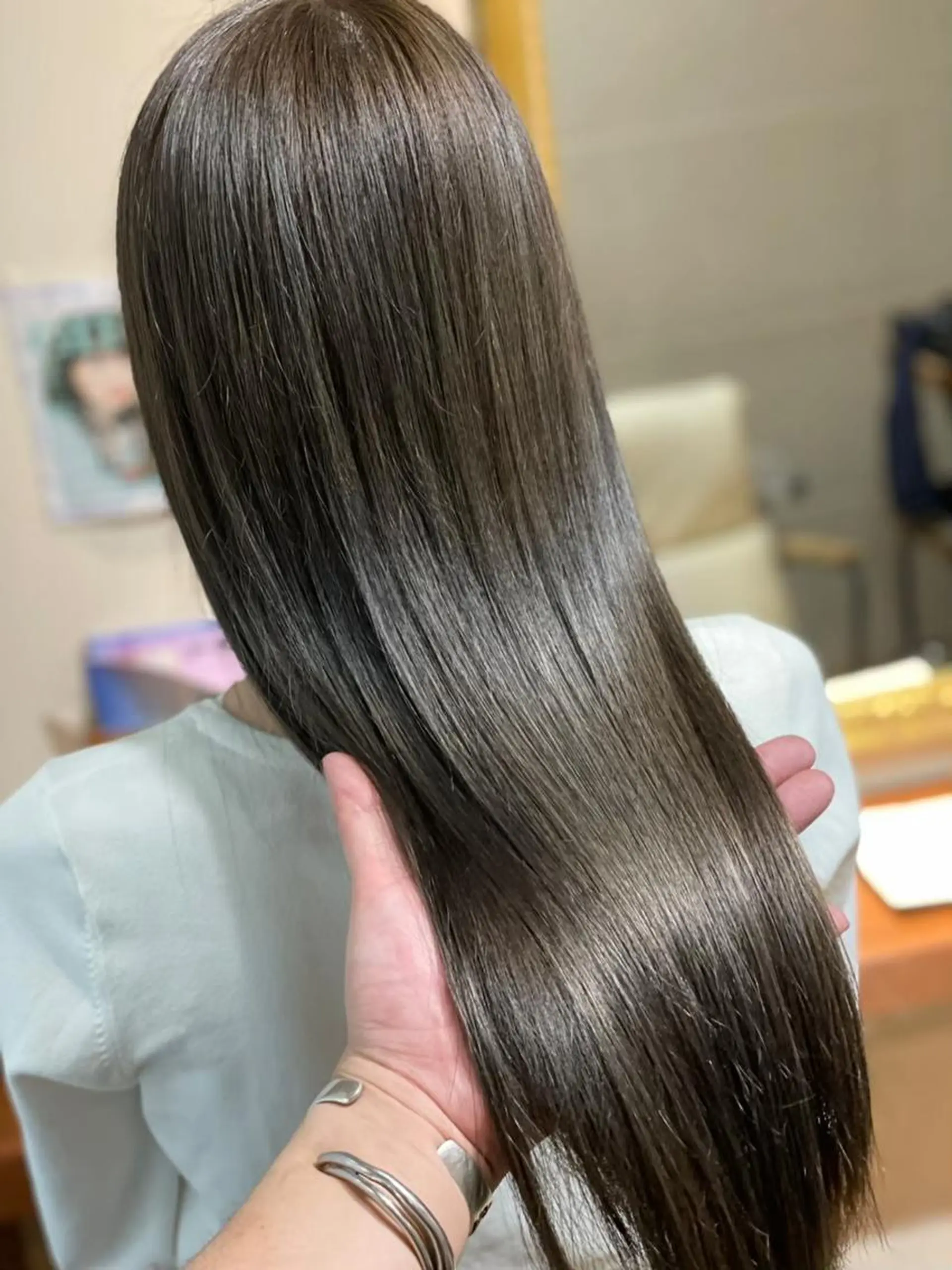 ロング 癖撃退し隊サロンの人 名古屋 栄 矢場町のヘアスタイル