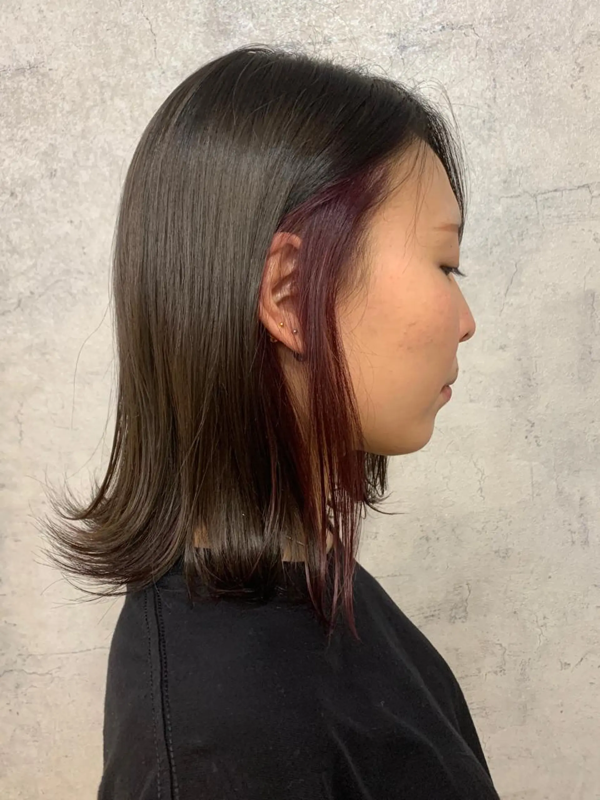 ミディアム maki ＊のヘアスタイル