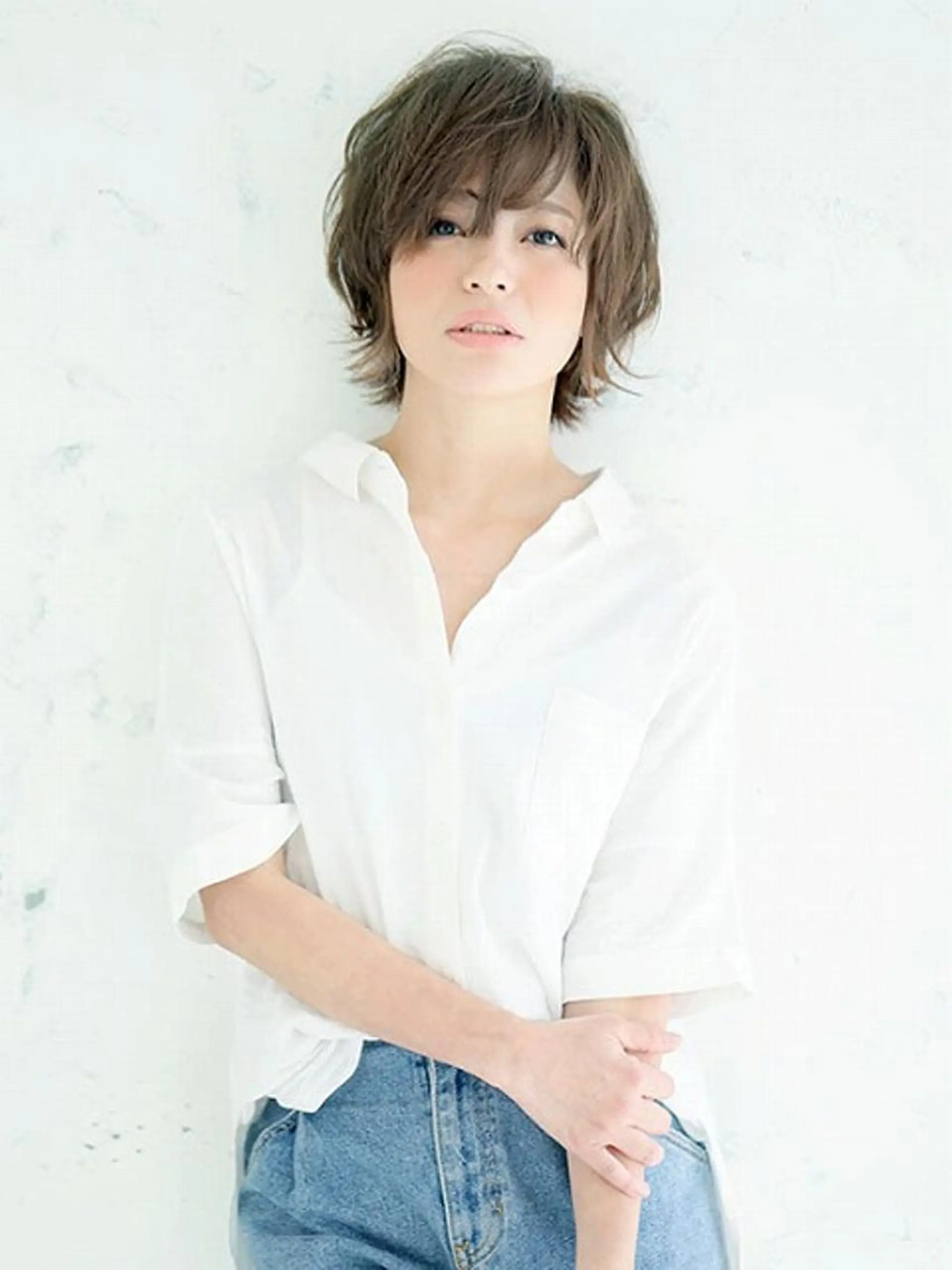 ミディアム カラー パーマ truck あべの店のヘアスタイル