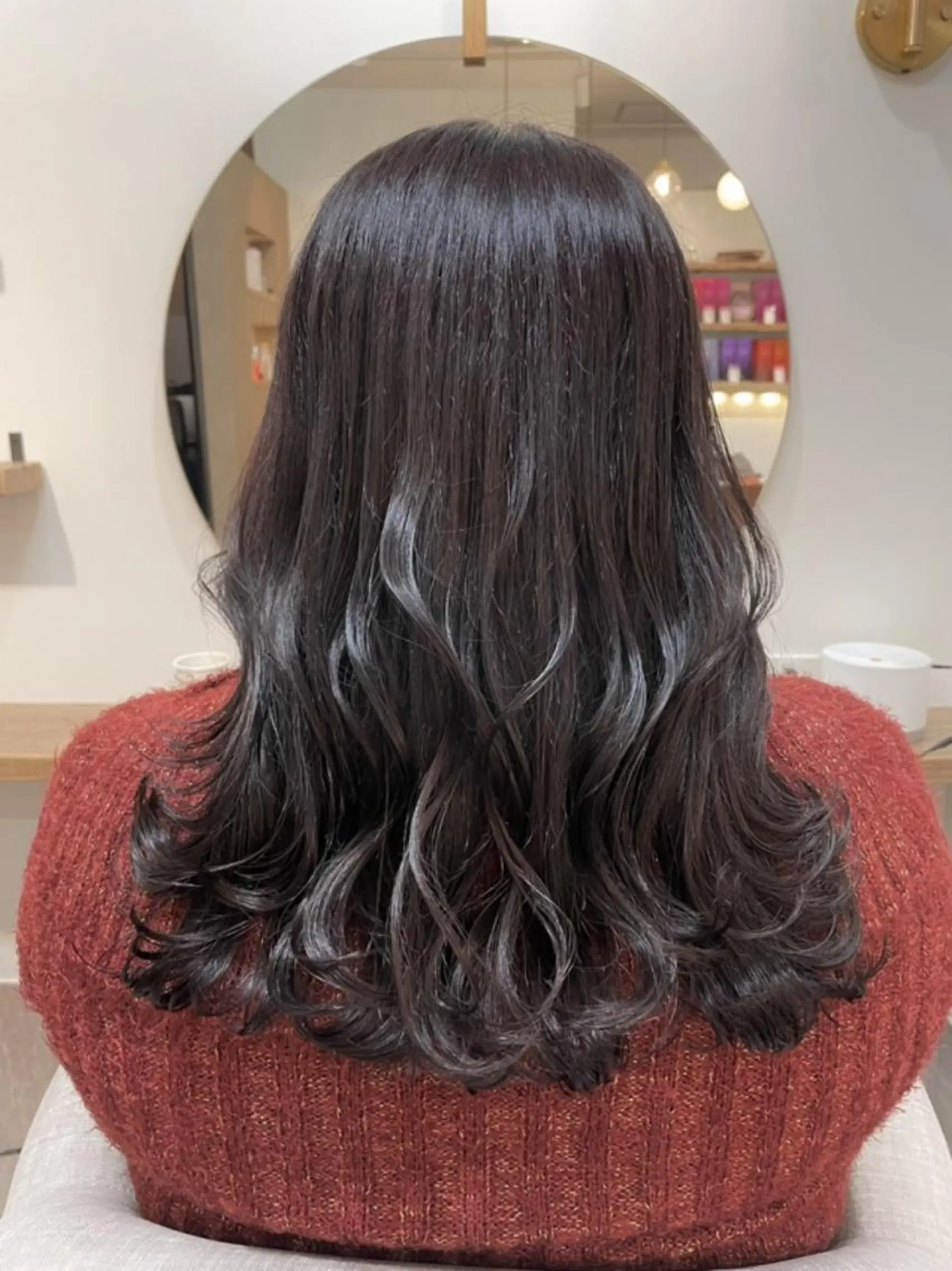 ロング カラー ブラウンカラー Rinko リンコのヘアスタイル