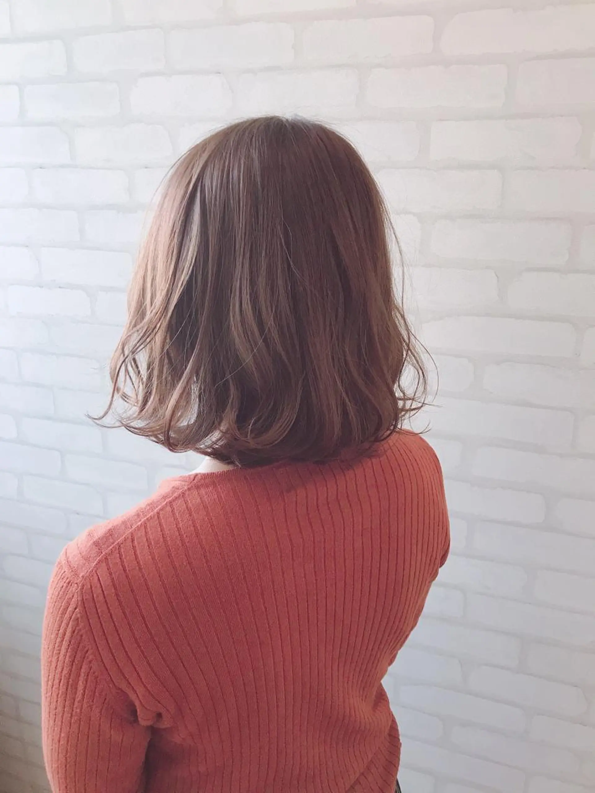 ミディアム カット ヘアカラー 高橋 一矢のヘアスタイル