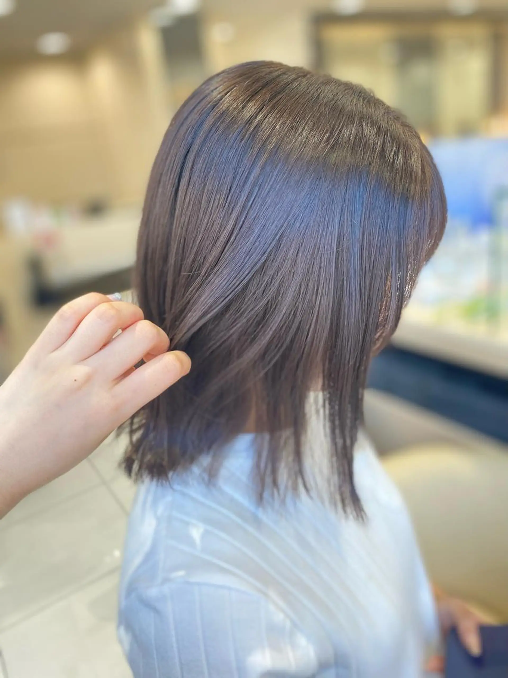 ショート カット ヘアカラー トリートメント ‎‪🩰 艶髪ト レンド しおり🔅のヘアスタイル
