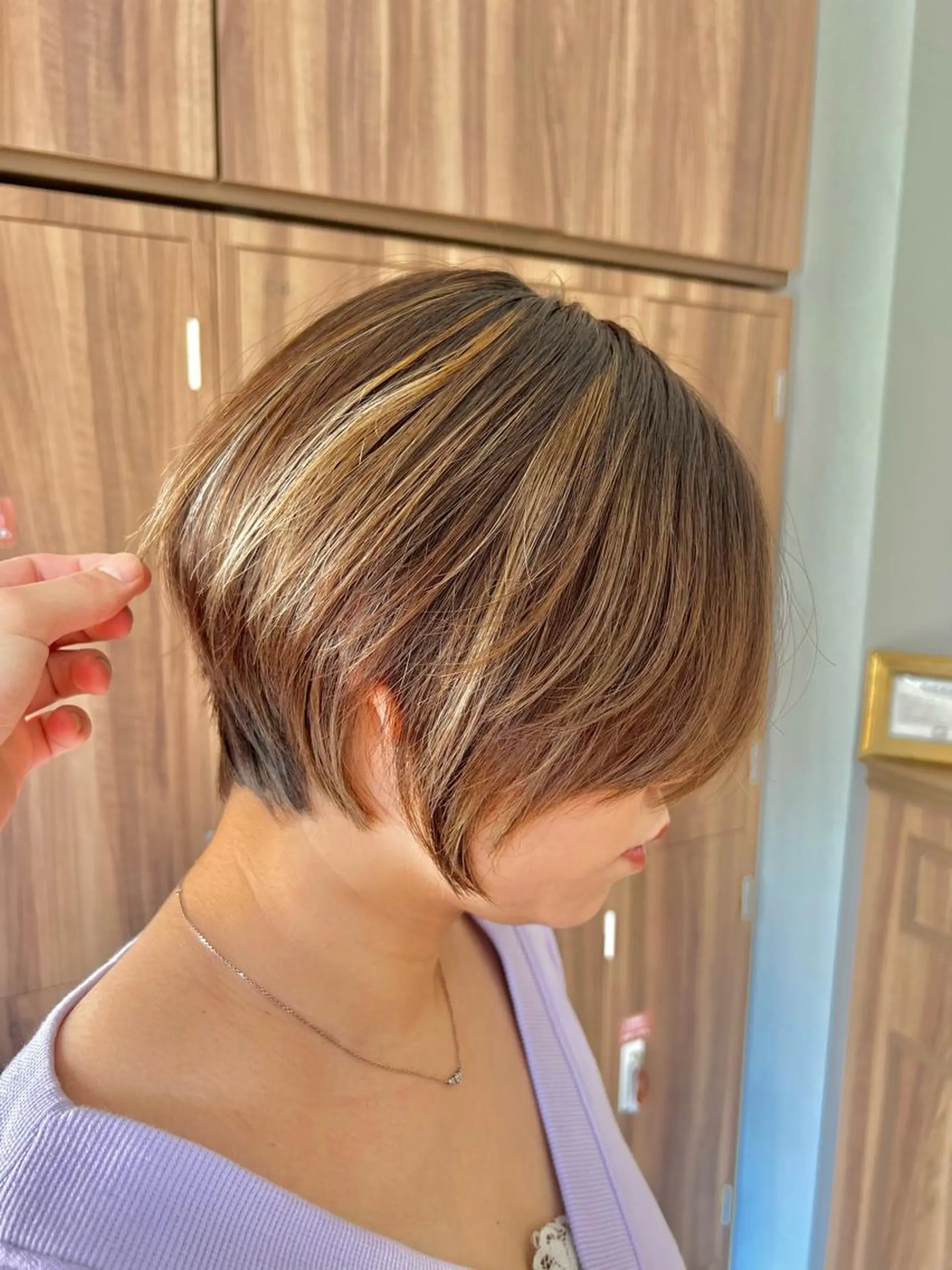 ショート カット ヘアカラー 大人ショート/ 高下将一のヘアスタイル