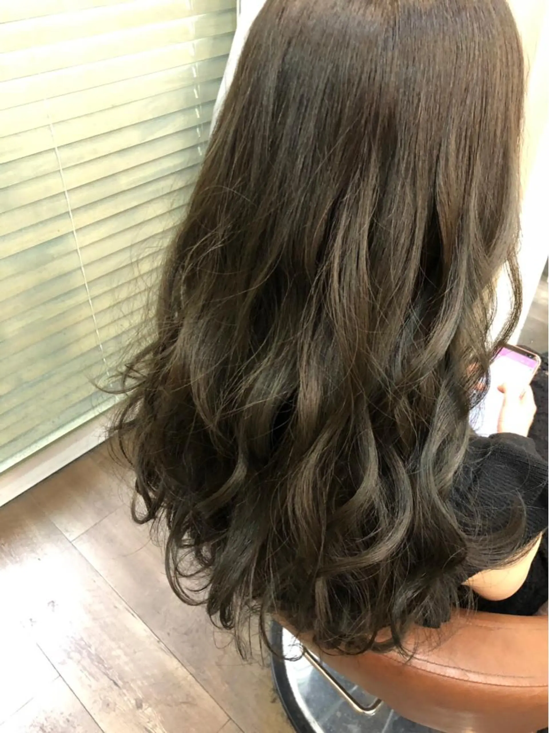 ミディアム カラー 【公式】amble luxe池袋東口💛のヘアスタイル