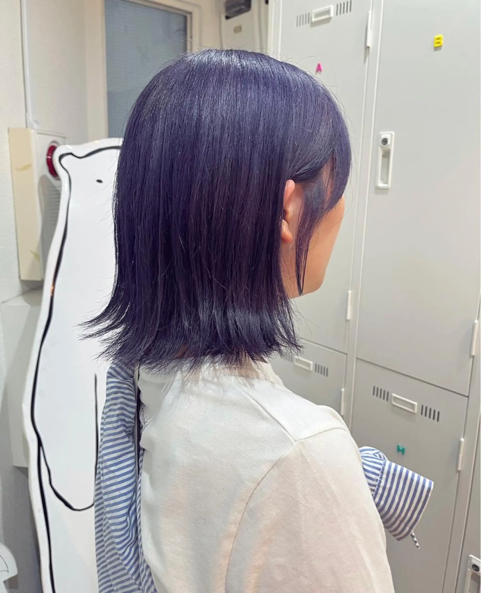 ショート カラー ヘアアレンジ 🐻‍❄️森山愛結美 🤍N°uairoのヘアスタイル