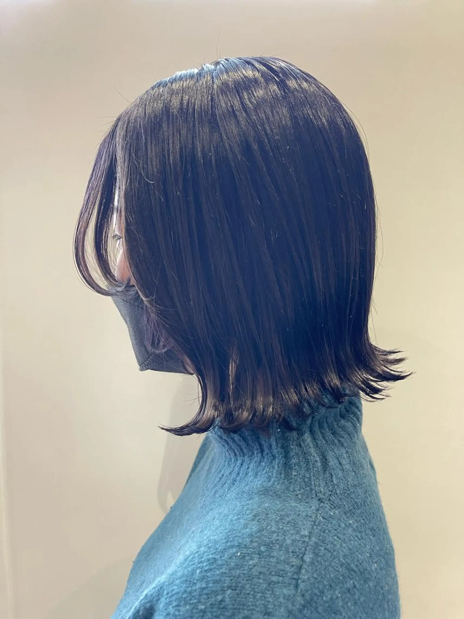 ミディアム カラー カット ヘアカラー トリートメント 韓国🩵海外ヘア 宮川華奈のヘアスタイル