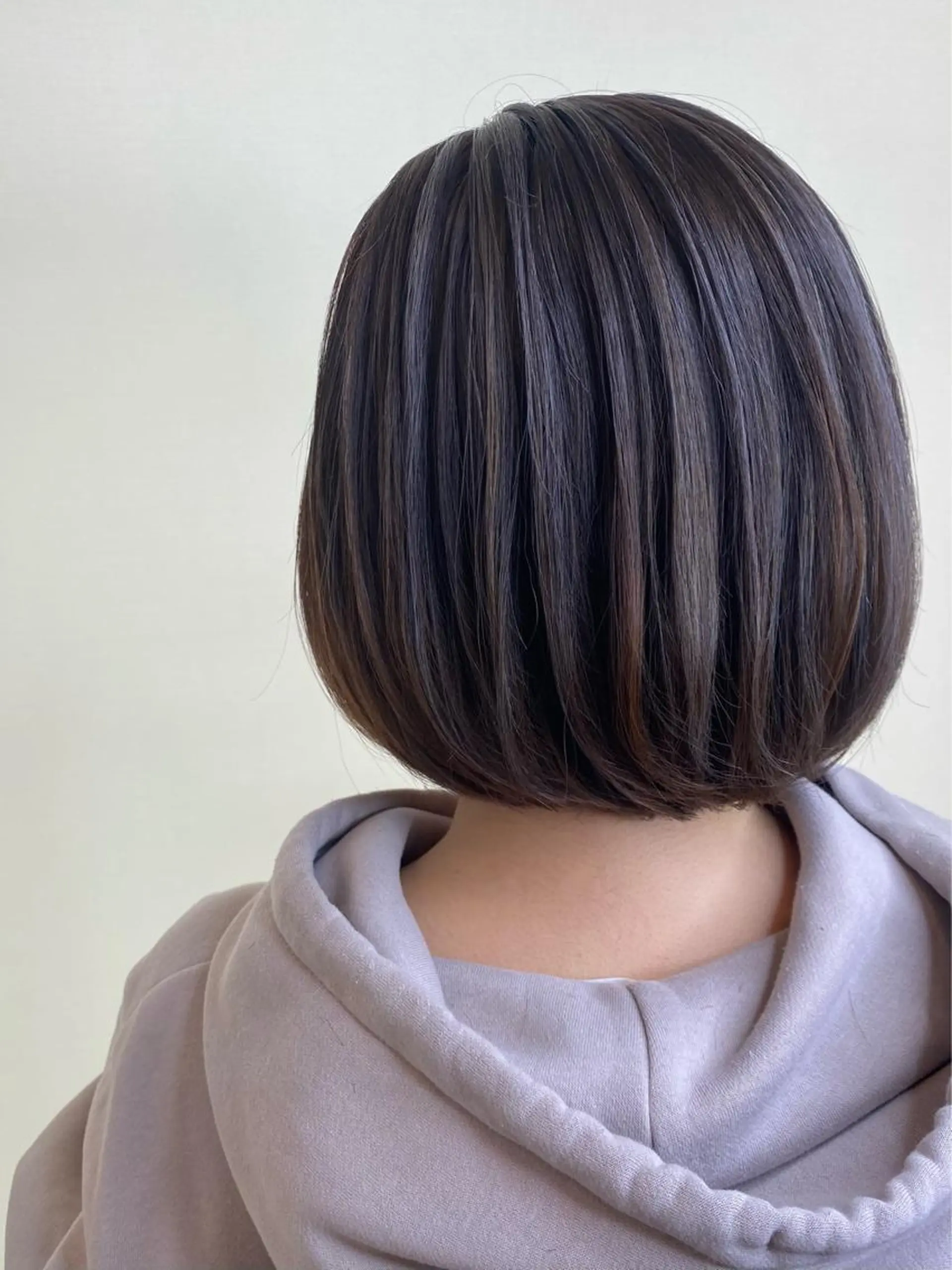 ミディアム カラー カット ヘアカラー トリートメント ✴︎ヒラガカナ✴︎ ECLAT HAIRのヘアスタイル