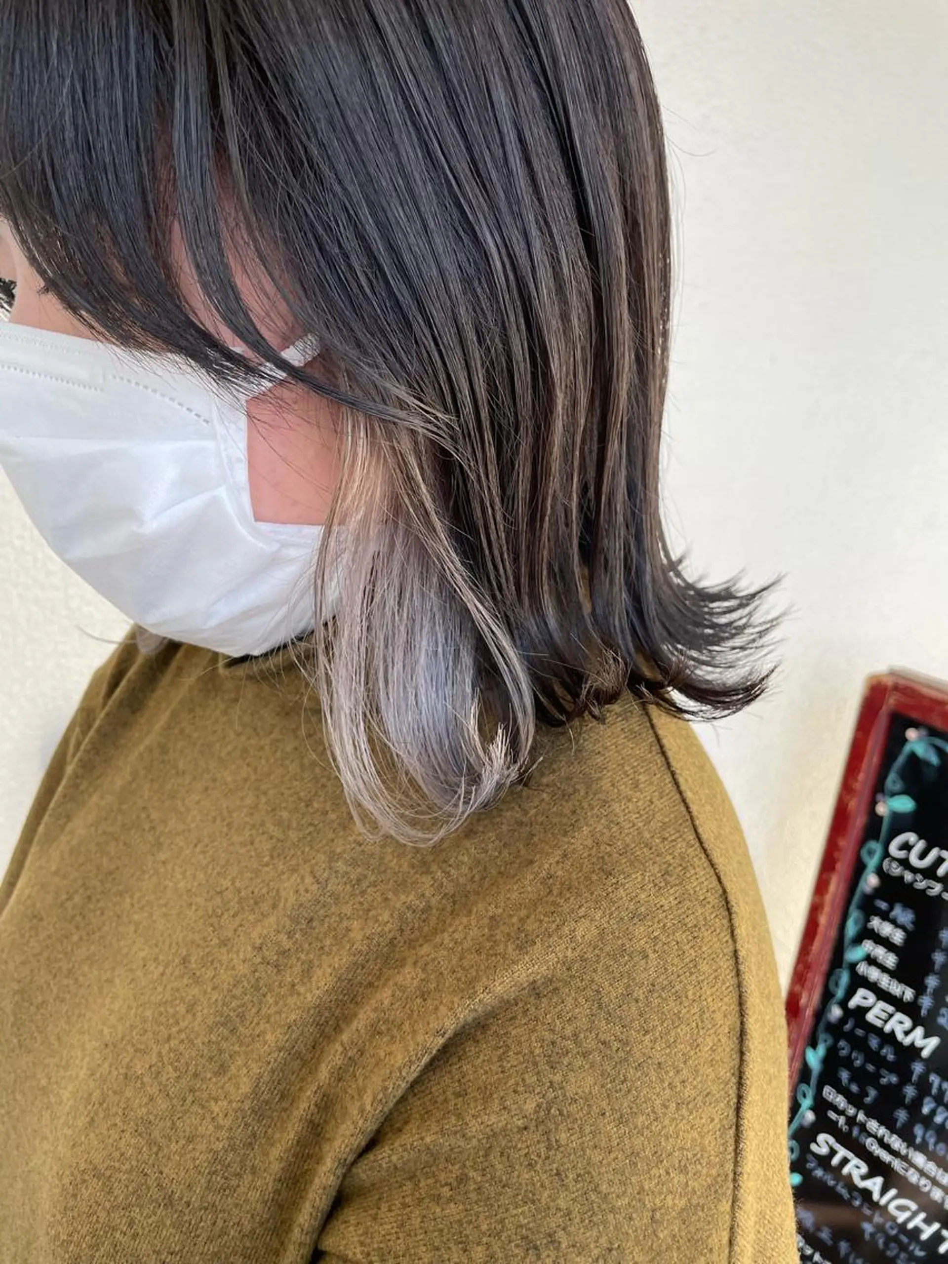 ミディアム ヘアカラー トリートメント 岩崎 祐大のヘアスタイル