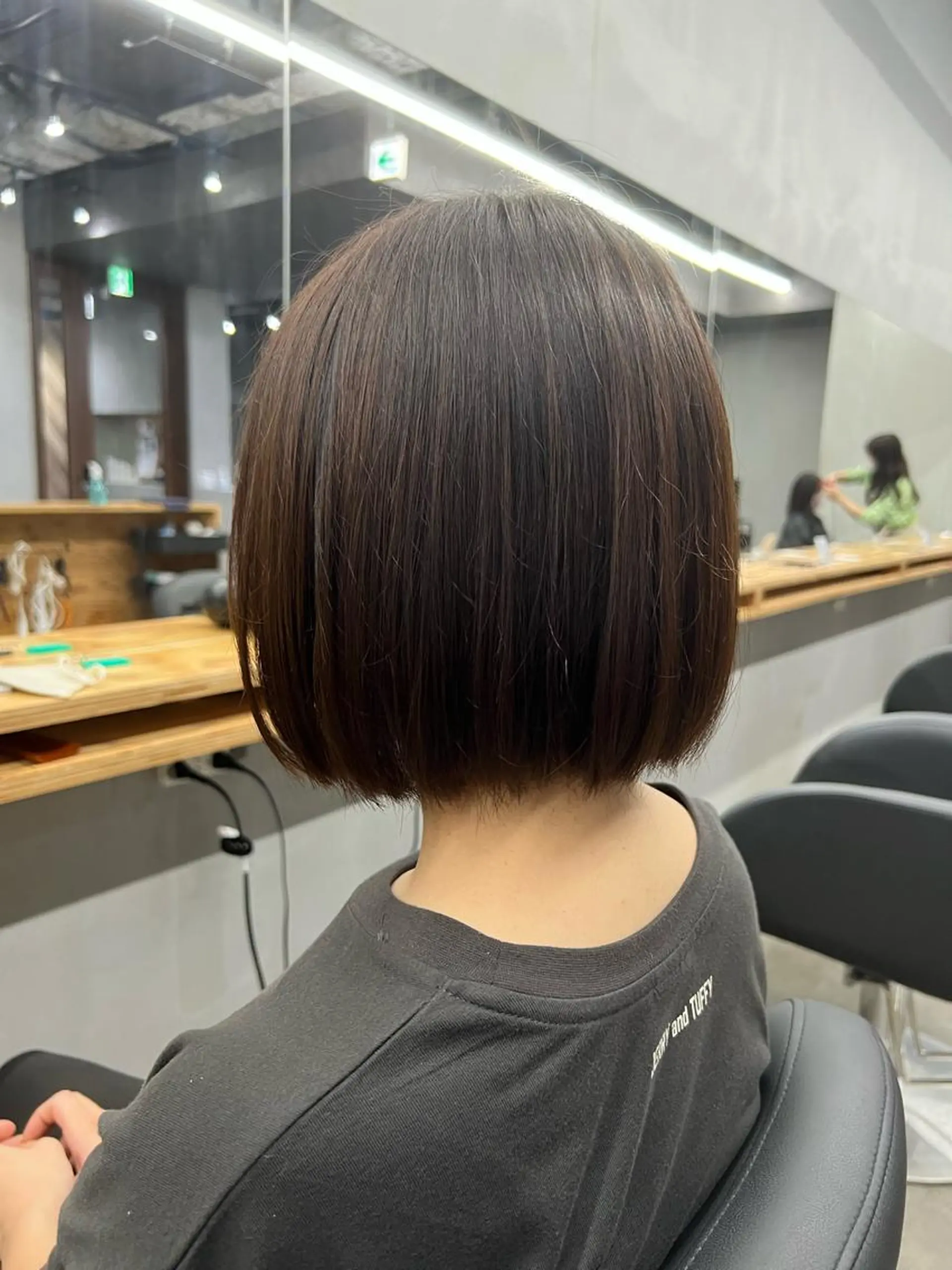 ショート カット 縮毛矯正 トリートメント 亀田 泰生のヘアスタイル