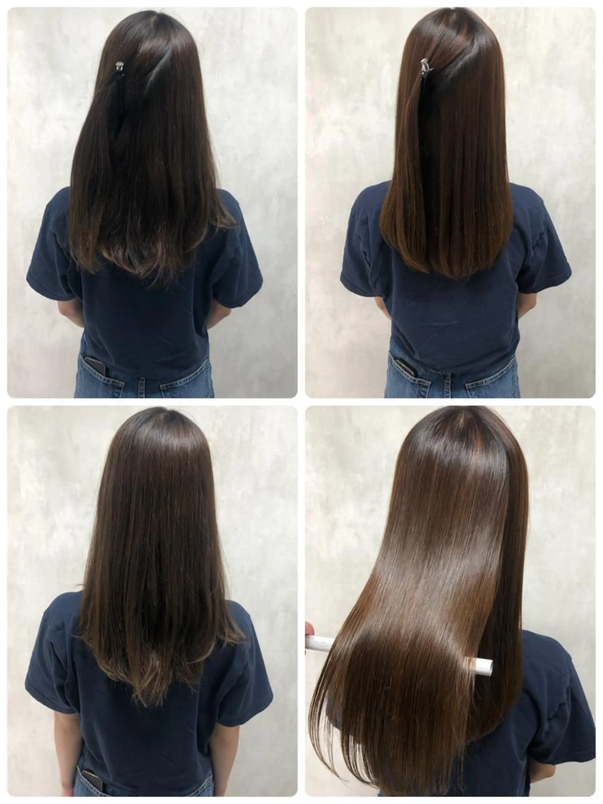 セミロング 縮毛矯正 トリートメント 満足度⭕️縮毛矯正師 谷口にお任せを👍のヘアスタイル