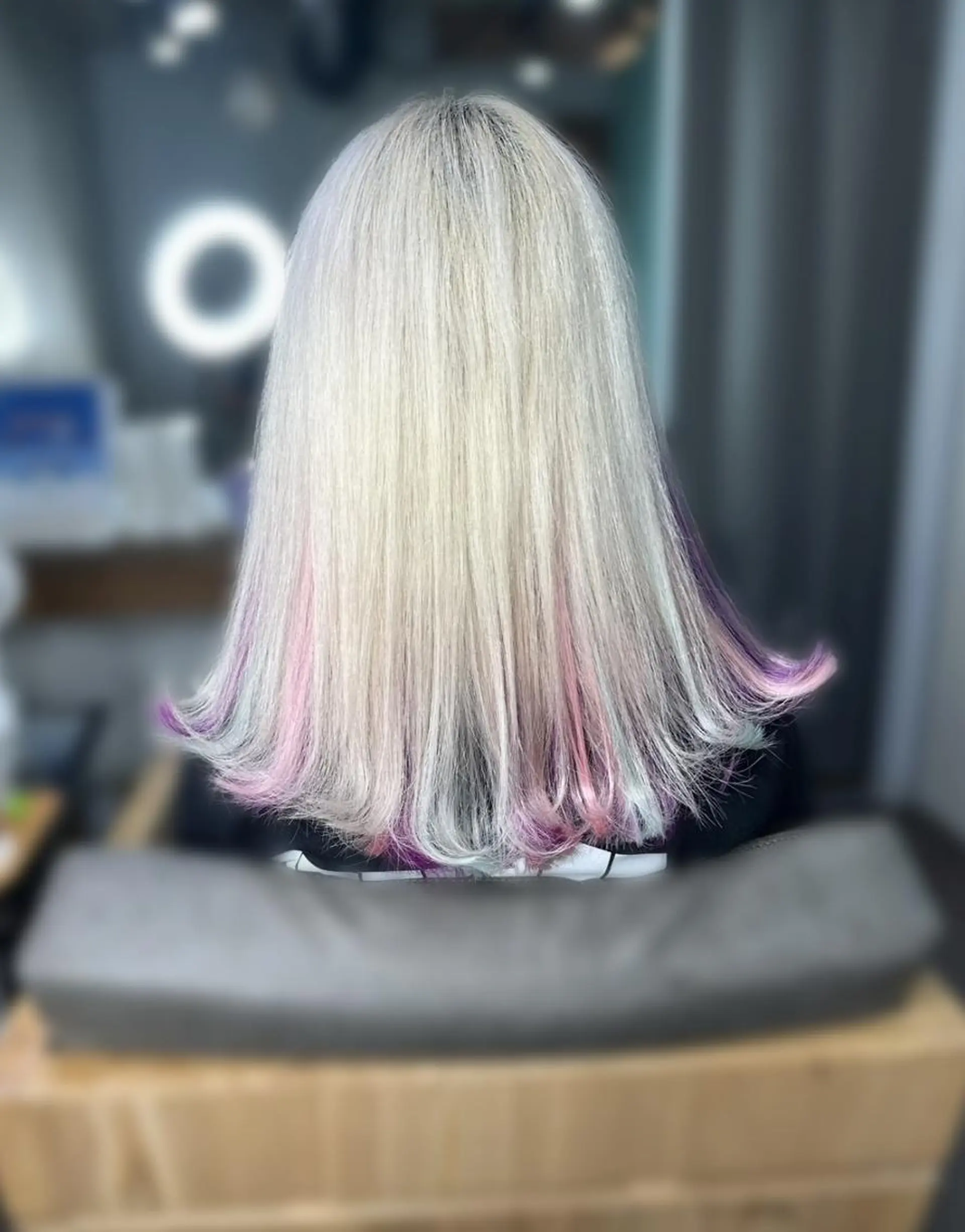 ショート カラー パーマ ヘアアレンジ メンズ キッズ ヘアカラー 深夜美容師🌞yuu イメチェンお任せ🩷のヘアスタイル