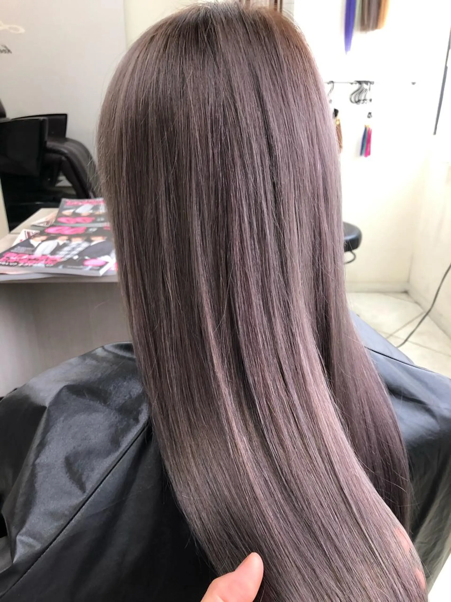 ロング カラー ロング エクステ 池袋🧡ダブルカラー /馴染ませエクステのヘアスタイル