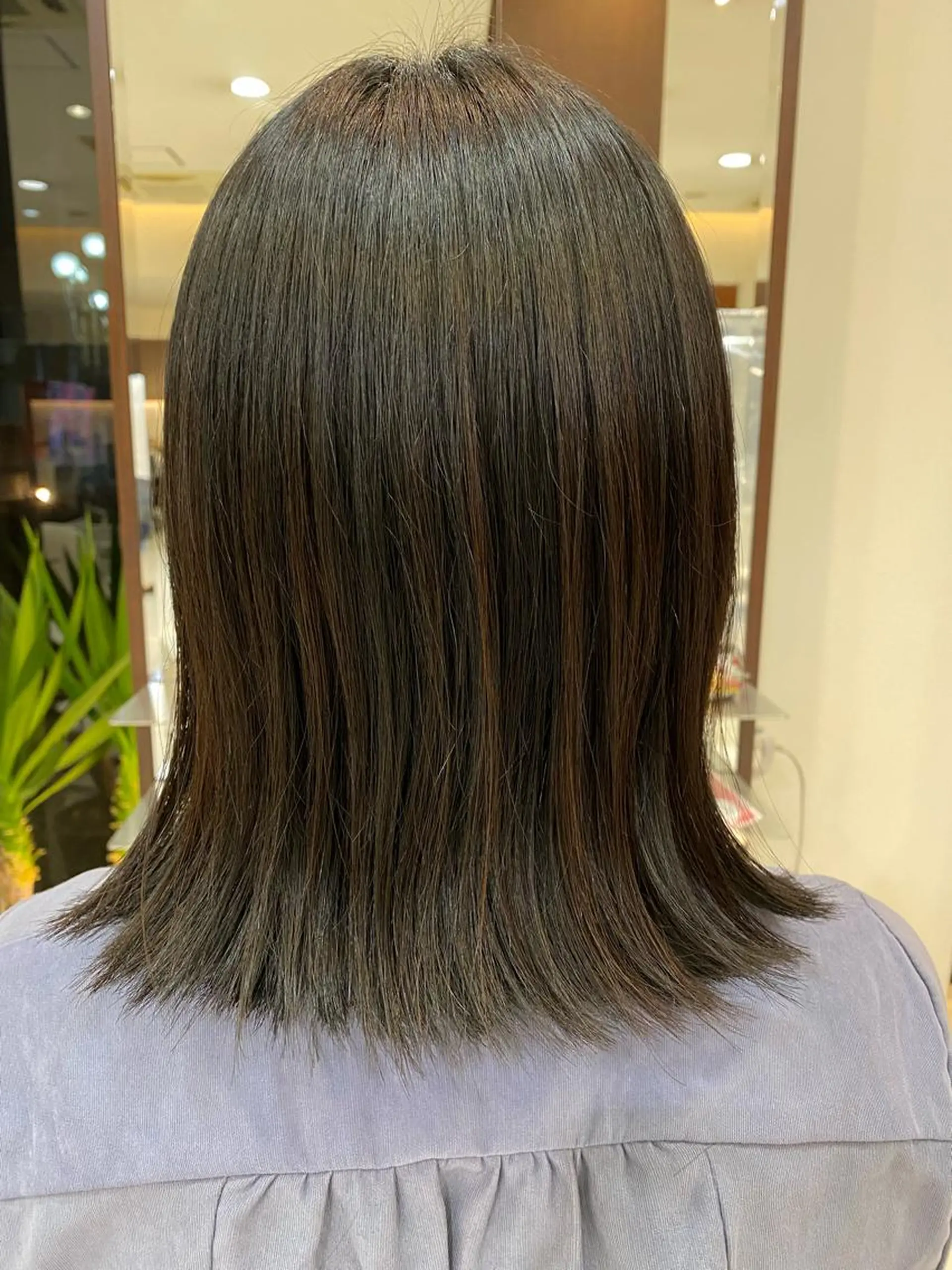 ミディアム 外ハネヘア 小島 海渡のヘアスタイル