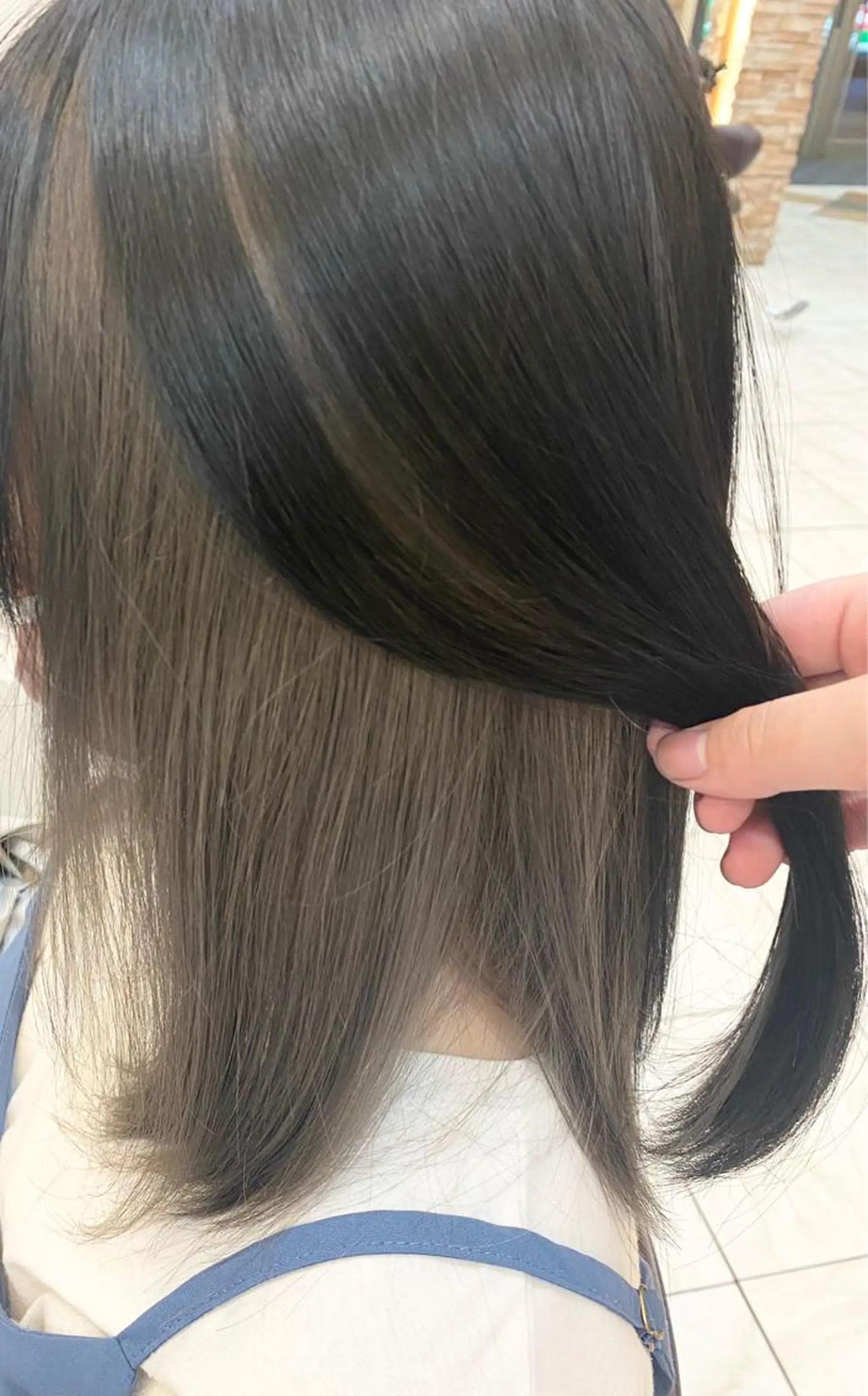ロング カラー ベージュカラー 🐰ツヤ感カラー🐰 ななこのヘアスタイル